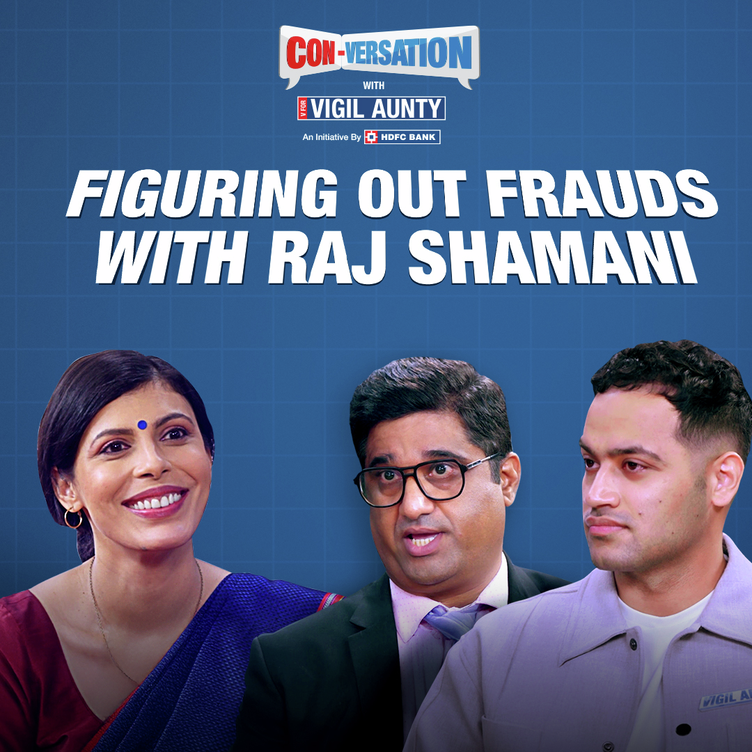 “CONversation with Vigil Aunty ft. Raj Shamani and Ritesh Bhatia |Frauds Targeting HNIs | Episode 7 “