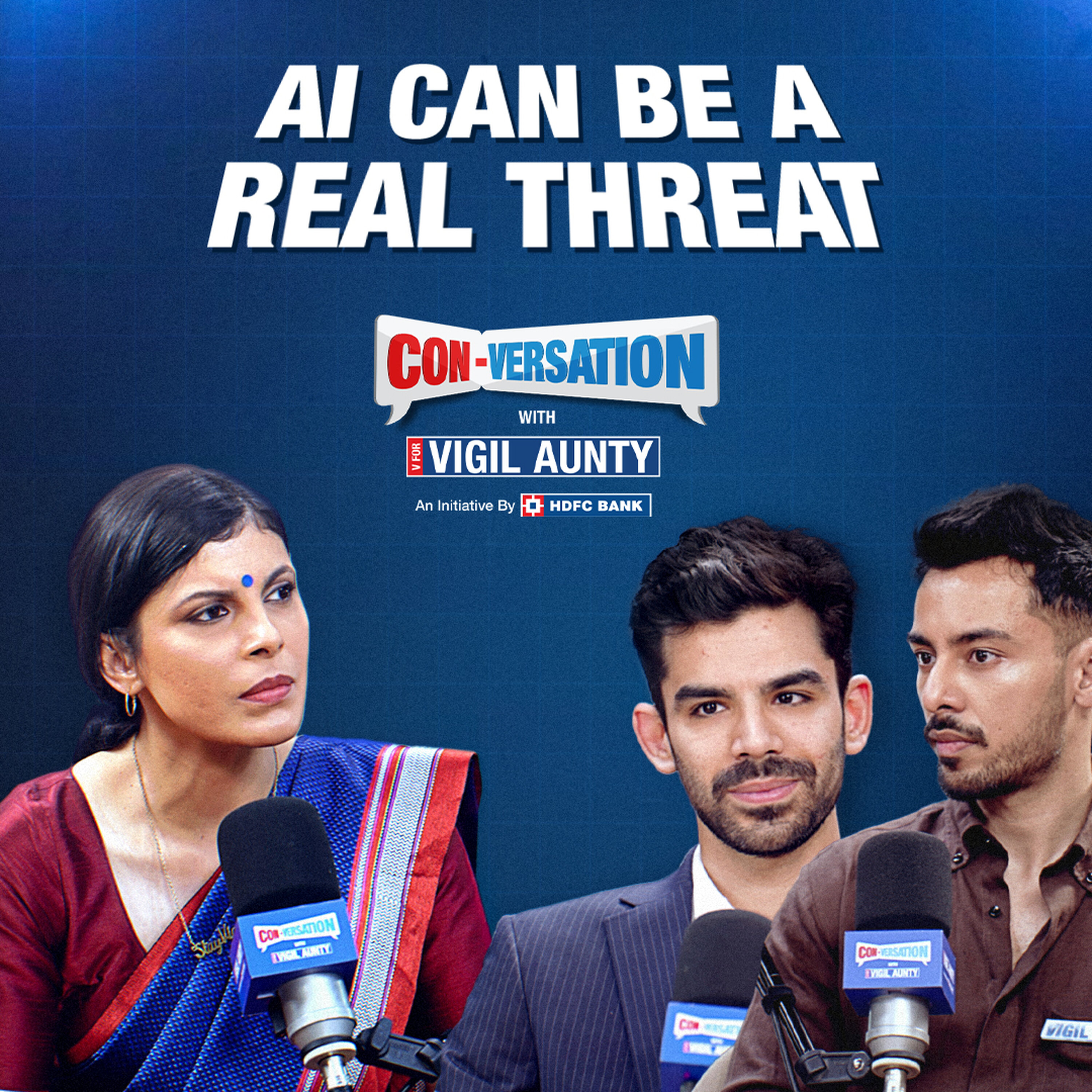 CONversation with Vigil Aunty ft. Ansh Mehra and Siddhant Goswami | AI Fraud | Episode 5