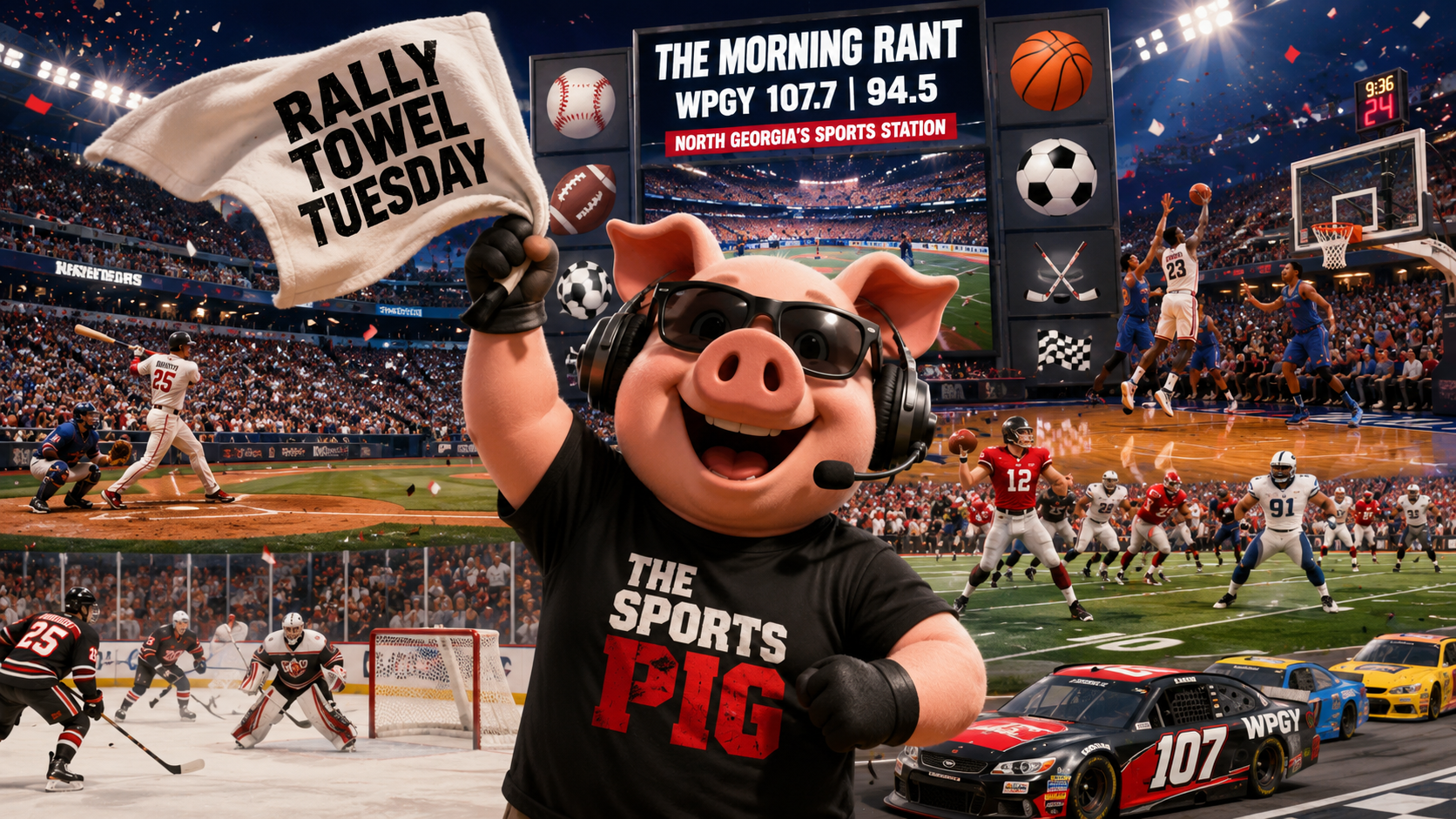 The Morning Rant with Dave Garner | Rally Towel Tuesday episode artwork