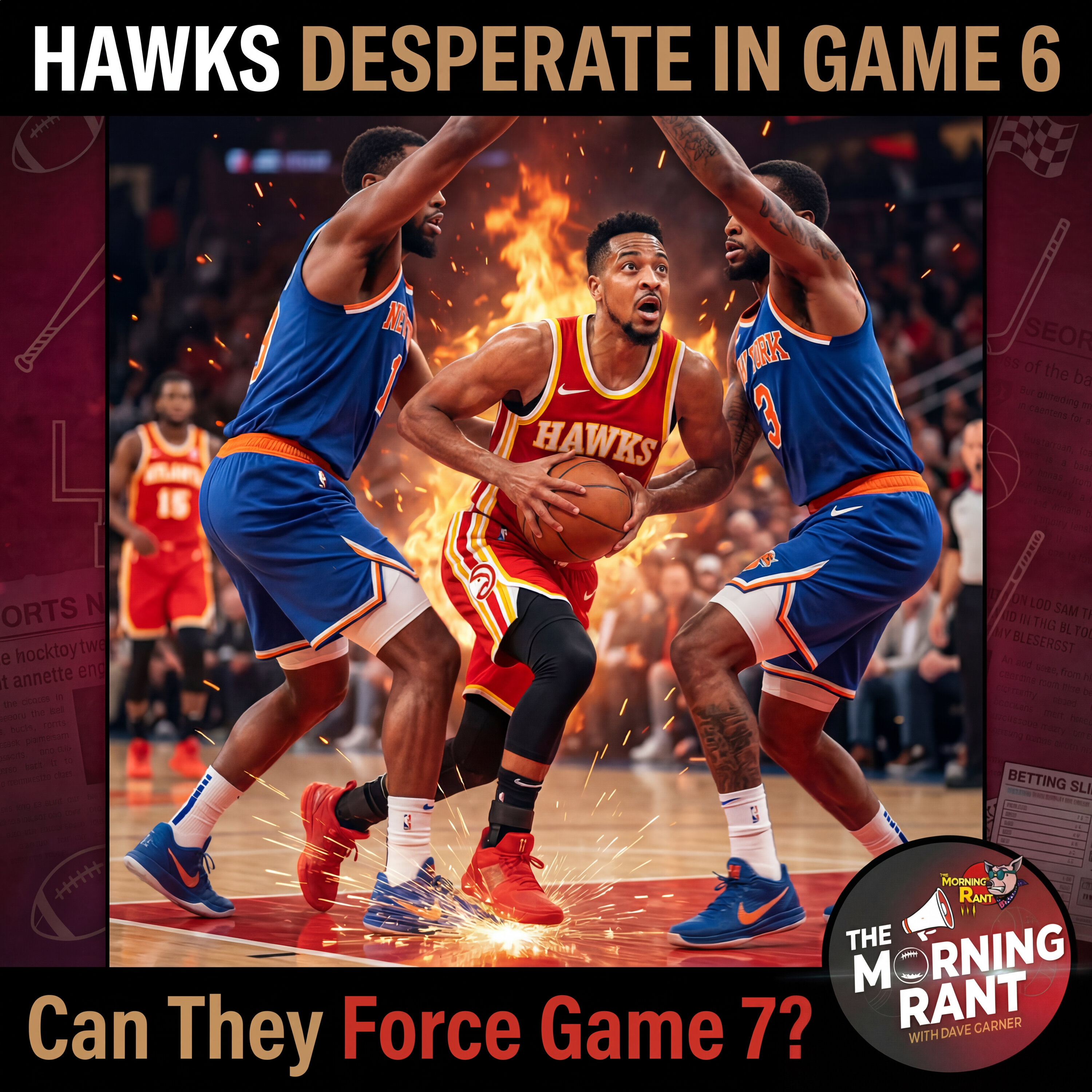 The Morning Rant with Dave Garner | Hawks Desperate in Game 6: Can They Force a Game 7? episode artwork