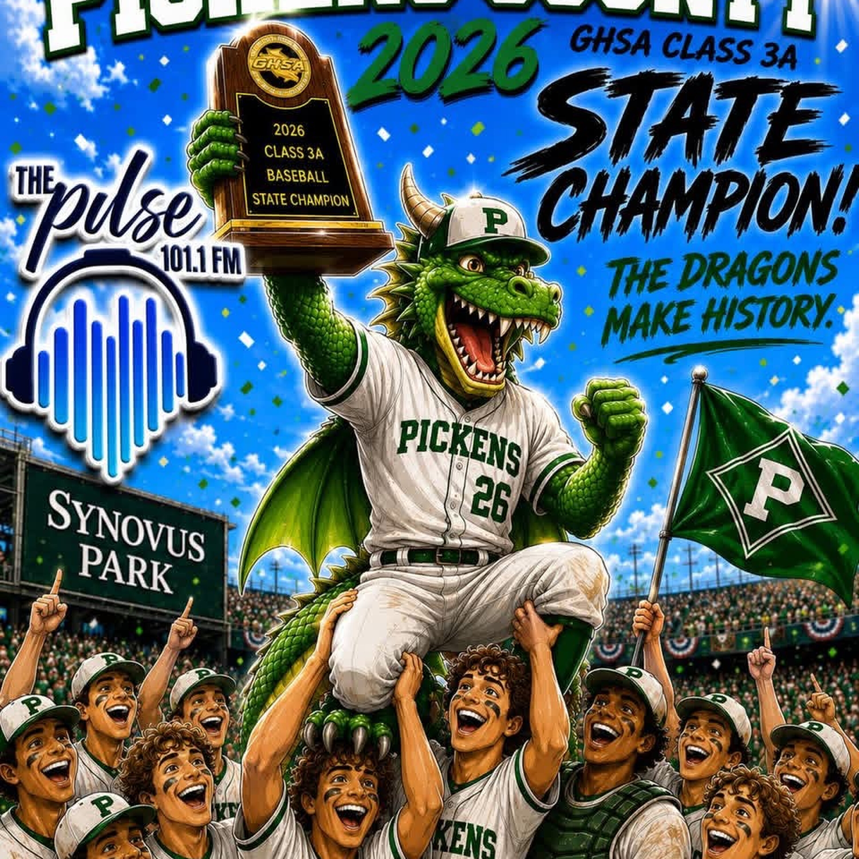 Strike Three! Pickens Dragons Claim 2026 State Crown in Epic Finale episode artwork