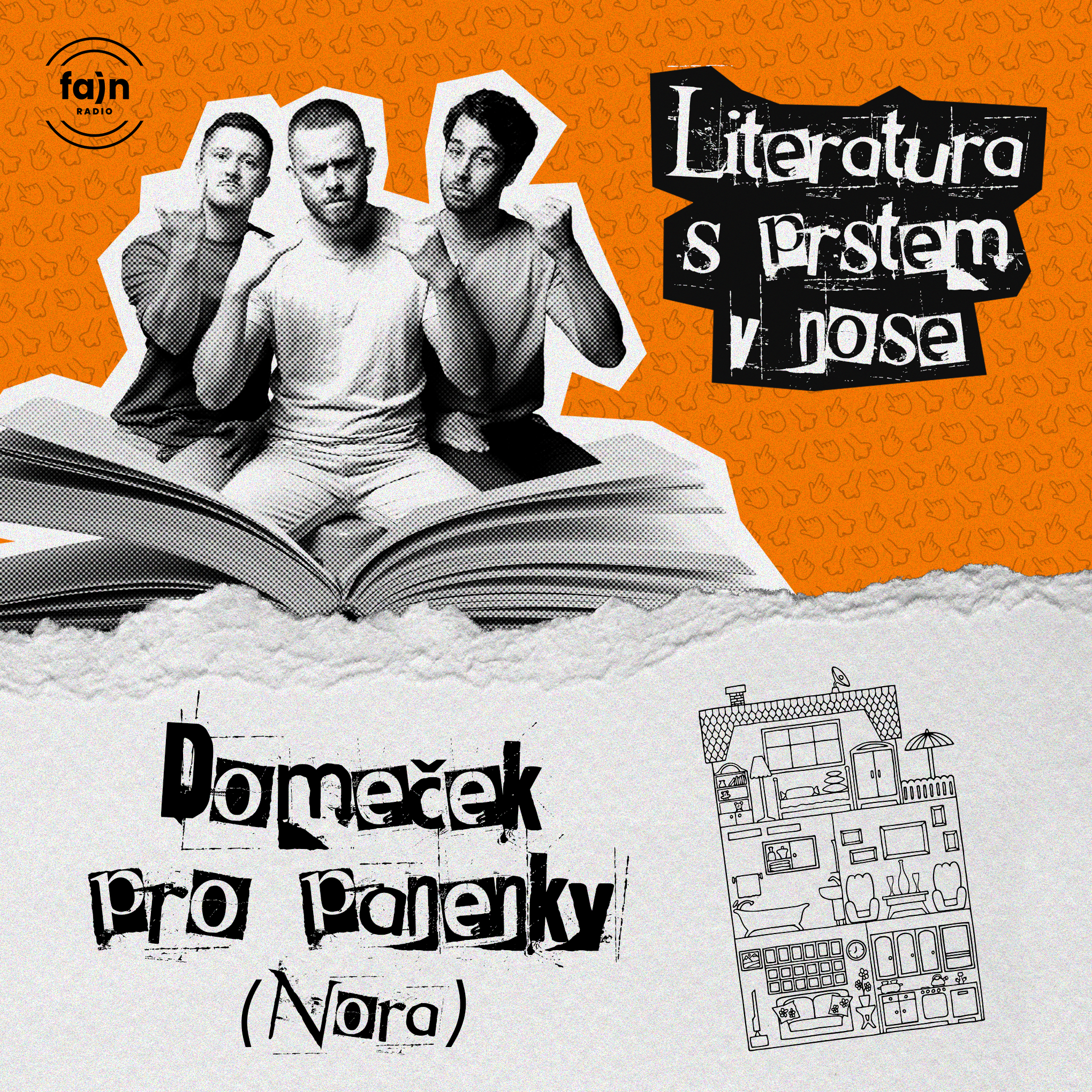 LITERATURA S PRSTEM V NOSE: Domeček pro panenky (Nora) episode artwork