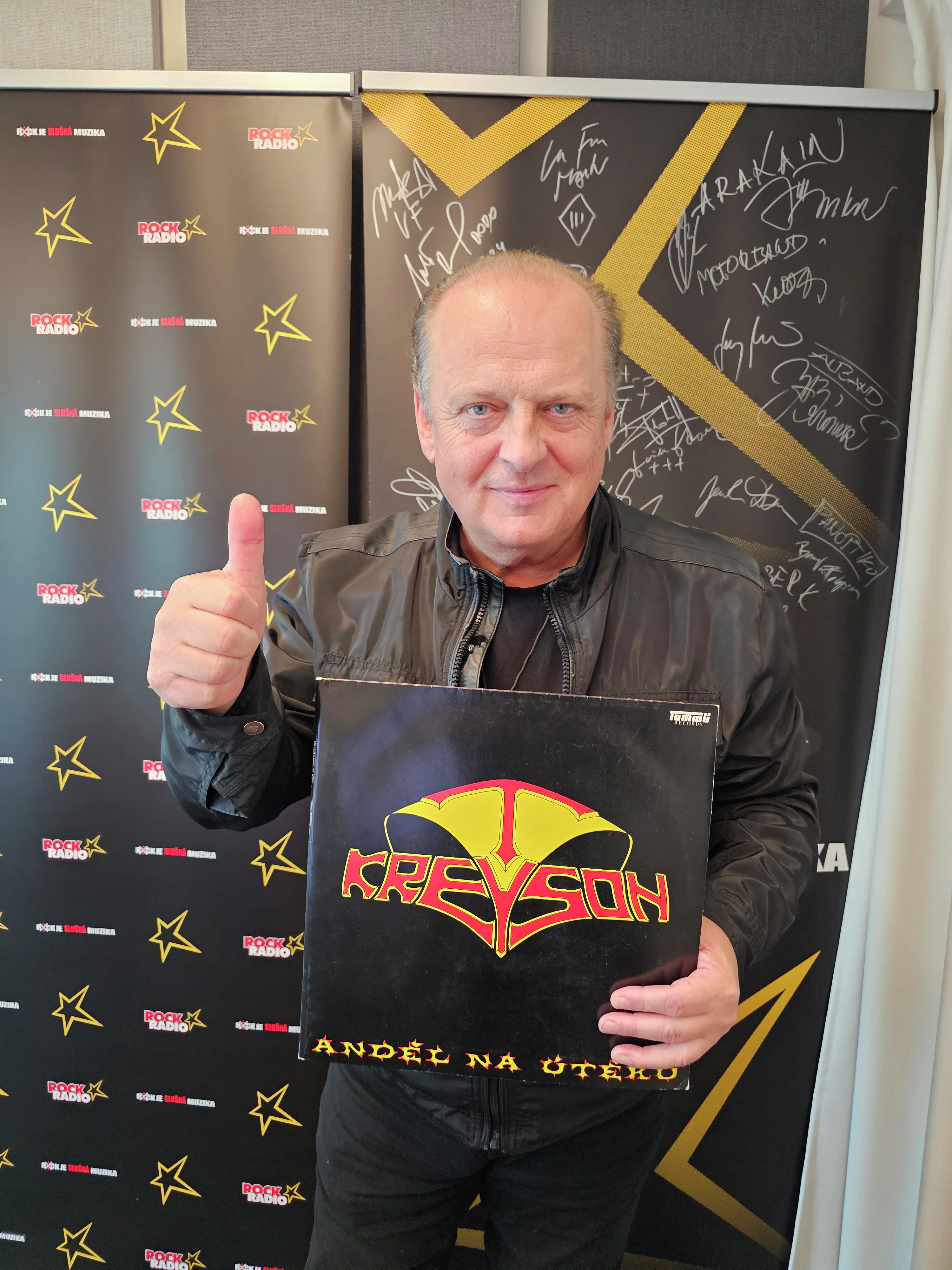 Hvězdný host Rock Radia: Láďa Křížek