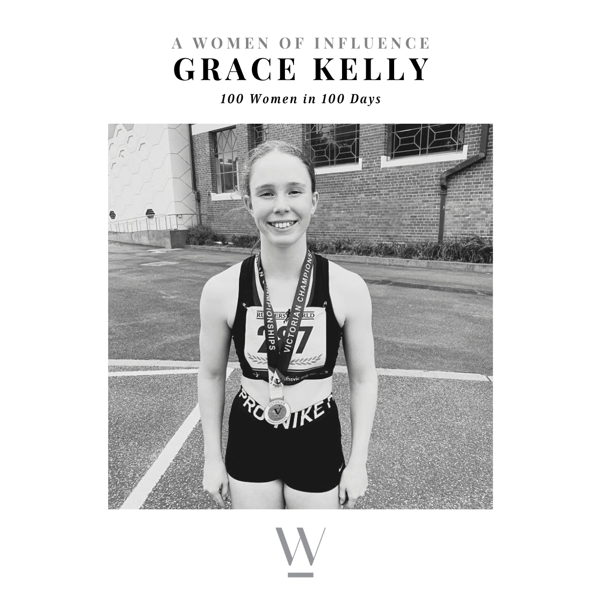 40/100 Grace Kelly: She runs. Fast.