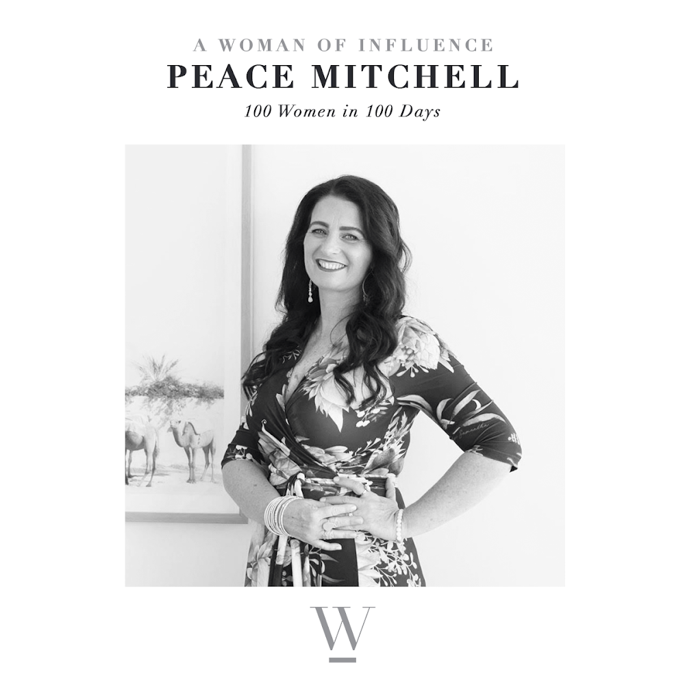 12/100 Peace Mitchell : A Connector of women