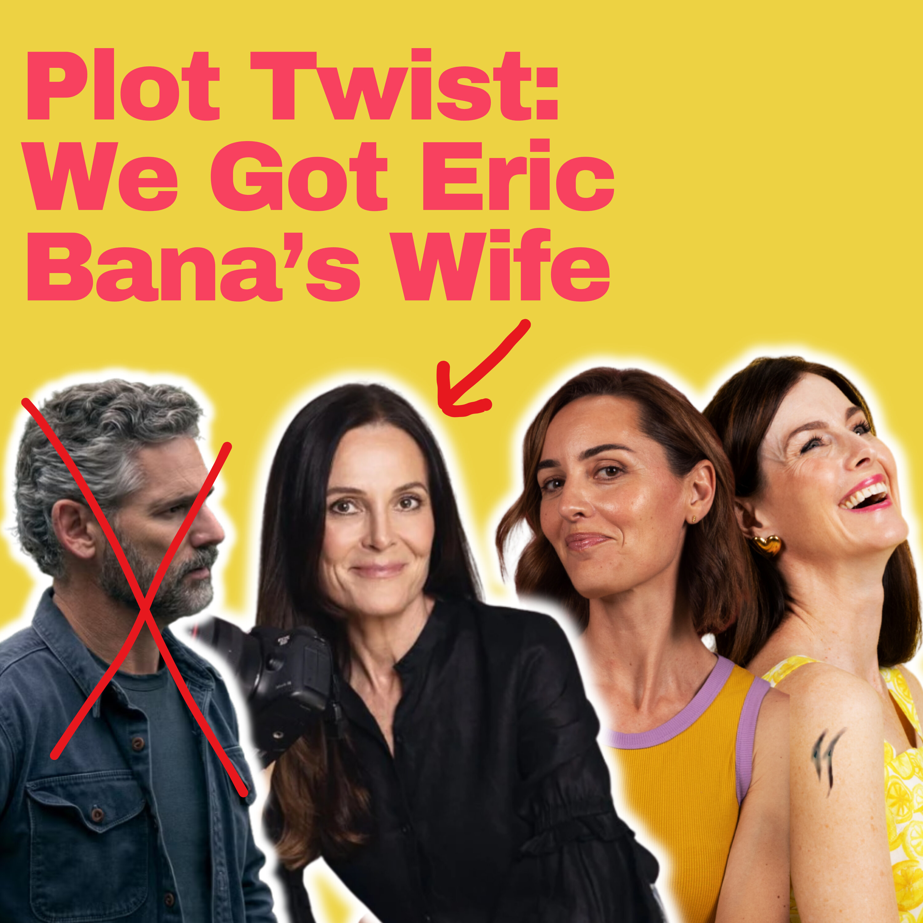 Plot Twist: We Got Eric Bana's Wife