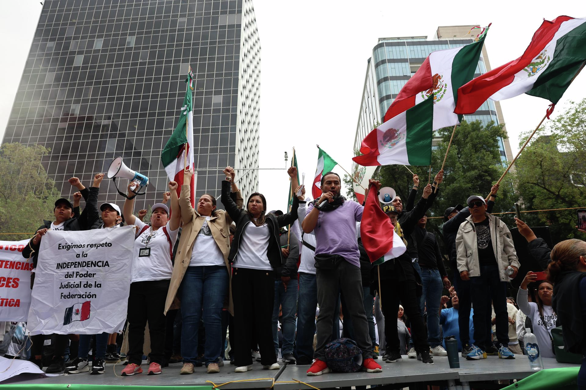 “Los trabajadores del Poder Judicial continuaremos con las actividades en las calles, ha despertado a la sociedad”: Aguayo