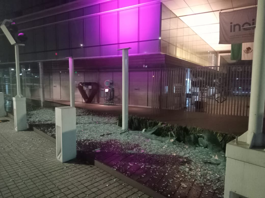 INAI reporta que sus instalaciones fueron vandalizadas