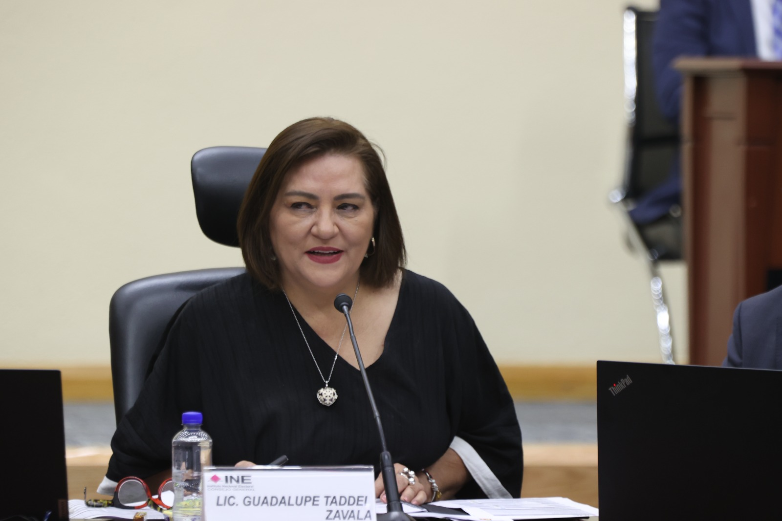 El INE tiene entre sus principios rectores la máxima publicidad: Taddei Zavala