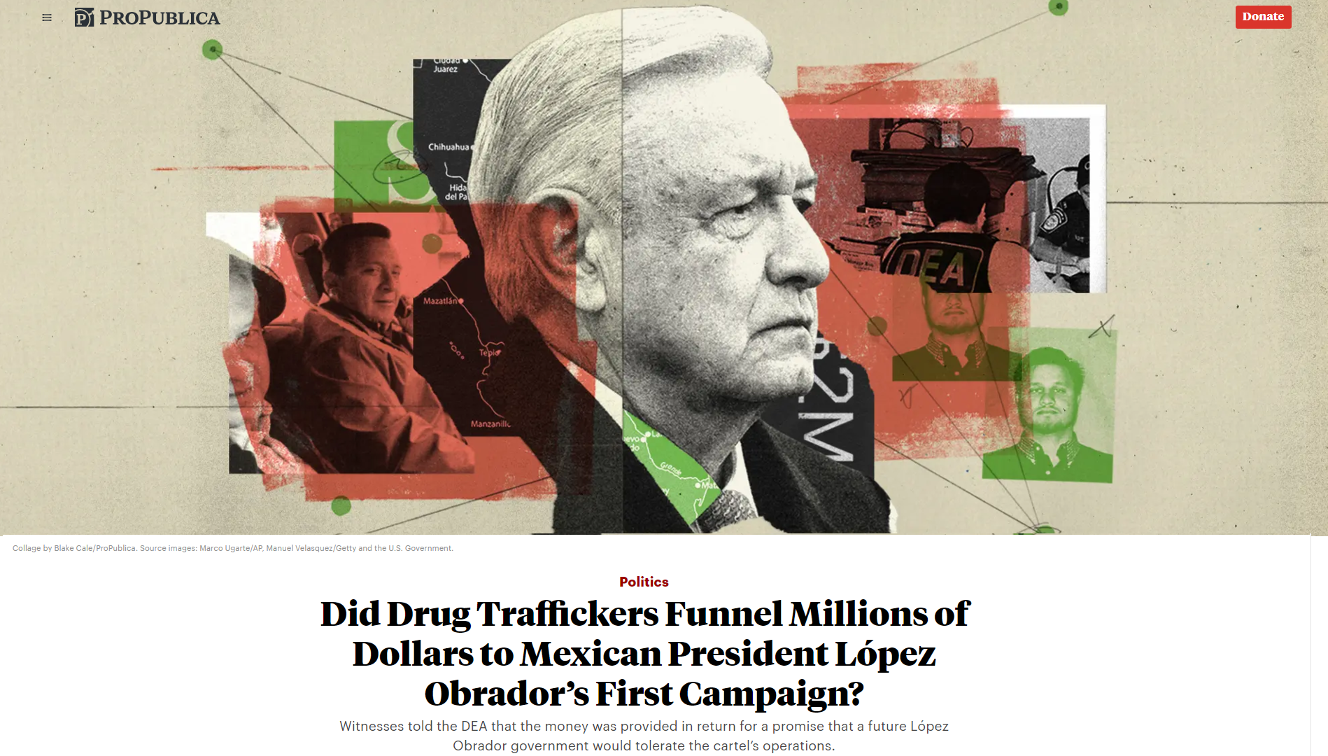 Investigación de la DEA  fue cerrada antes de que se llegara a una conclusión: Golden