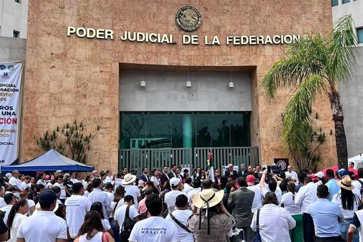 "Están garantizadas las prestaciones de los trabajadores del poder judicial": Diputado de Morena