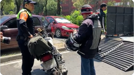 Más de dos mil 478 motos infraccionadas a una semana de haber entrado en vigor el nuevo reglamento en la CDMX: SEMOVI