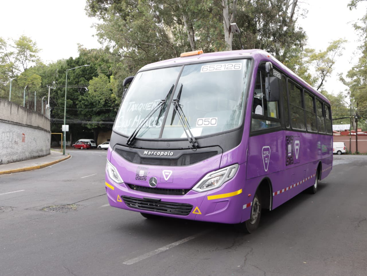 Tras 15 mesas de negociación, entra en operación la nueva empresa zonal en Culhuacán con la que se sustituyeron 182 viejos microbuses: Semovi
