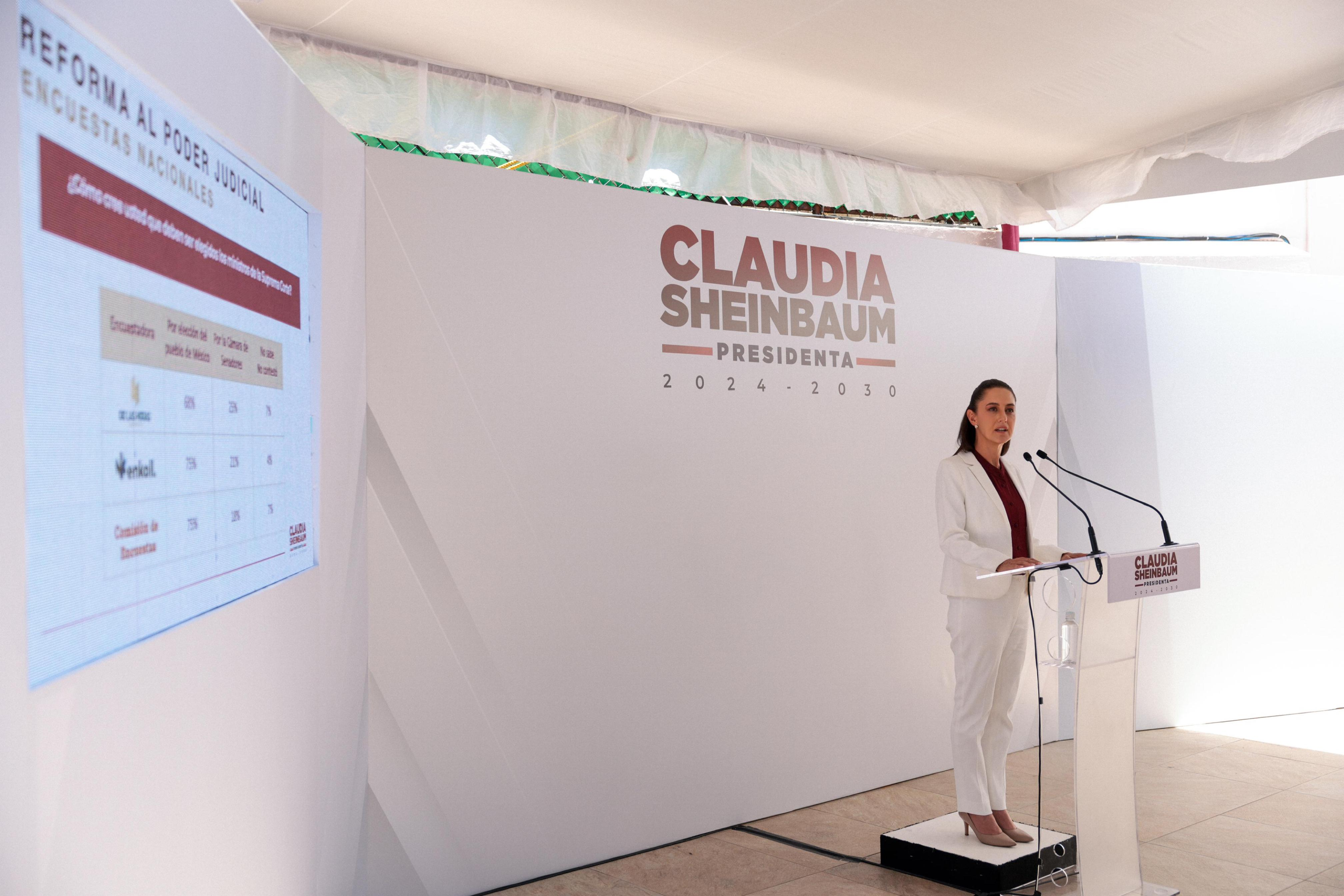 “8 de cada 10 mexicanos están de acuerdo con una reforma judicial”: De Las Heras Demotecnia