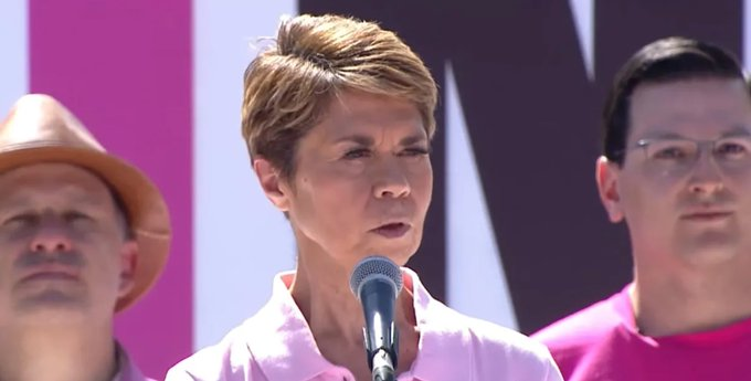 Aquí el mensaje completo de Beatriz Pagés durante la Concentración Mi Voto no se toca