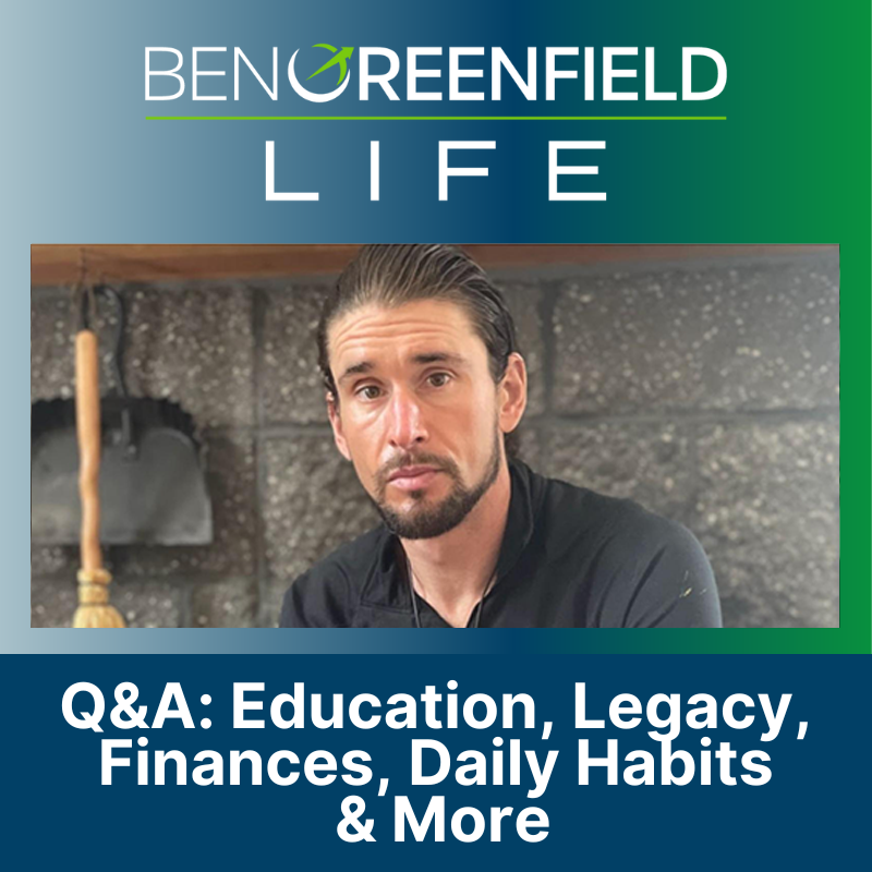 Ben and Jessa Greenfield Go On A Walk & Talk About Education, Legacy, Finances, Daily Habits & More (Boundless Parenting Book Series).