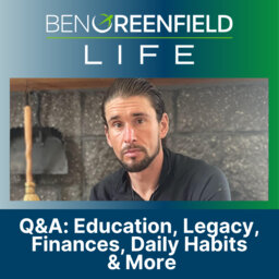 Ben and Jessa Greenfield Go On A Walk & Talk About Education, Legacy, Finances, Daily Habits & More (Boundless Parenting Book Series).