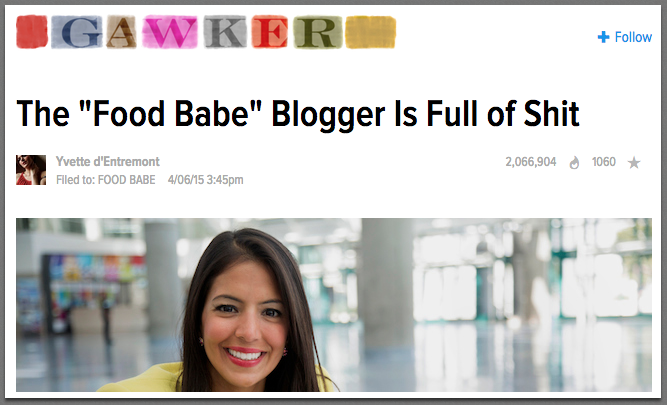 Is The Food Babe Really Full Of Sh*t?