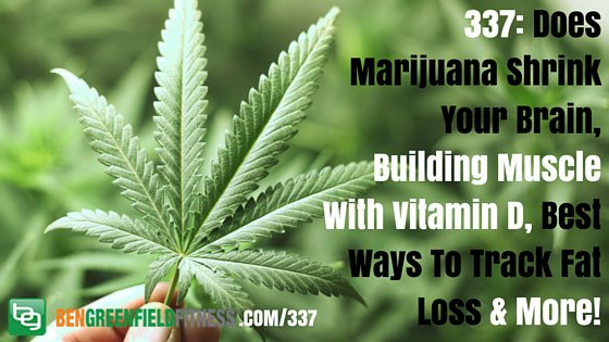 Does Marijuana Shrink Your Brain, Building Muscle With Vitamin D, Best Ways To Track Fat Loss & More!