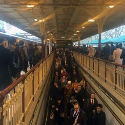 Train delays leave thousands stranded