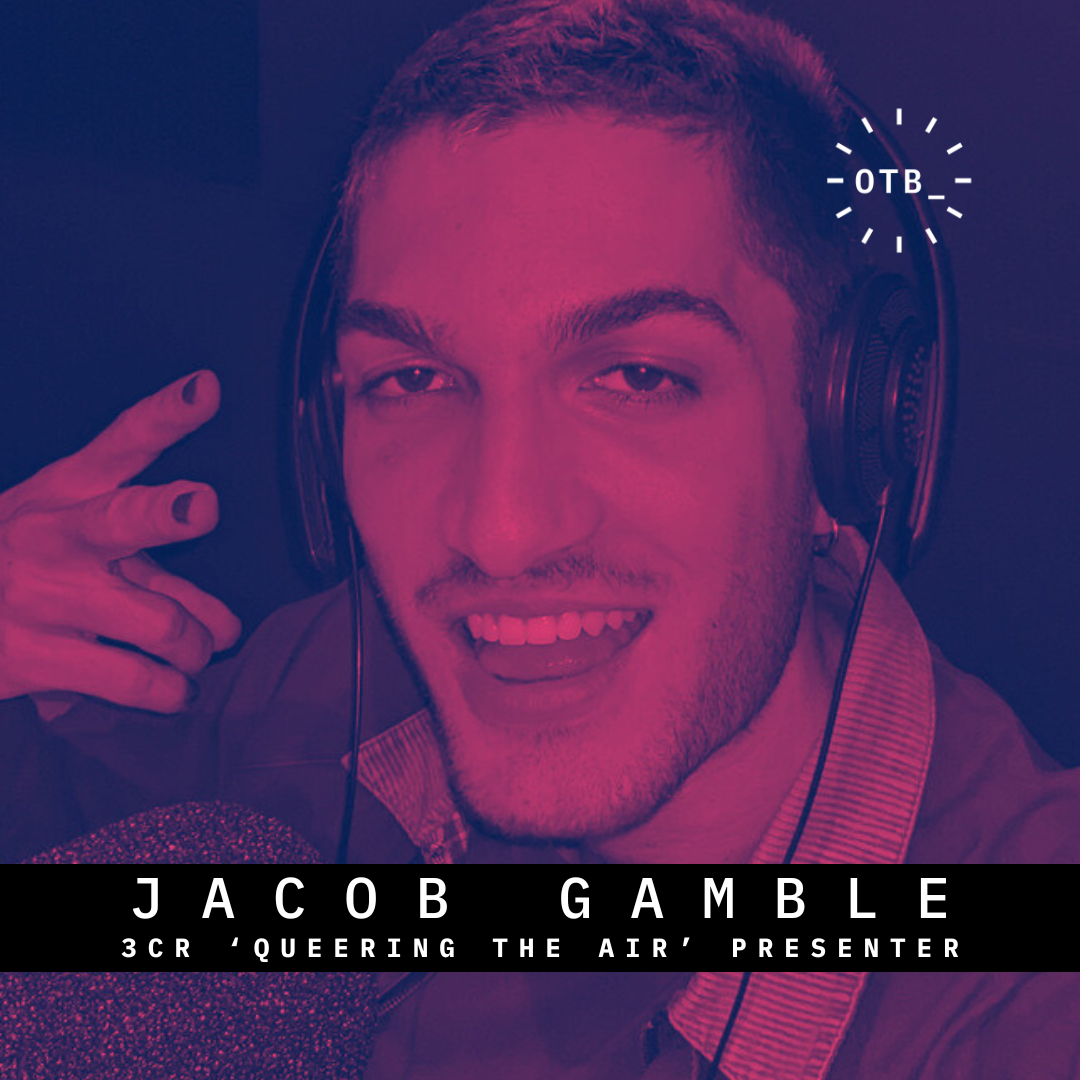 Local broadcaster Jacob Gamble on informing their news reporting episode artwork