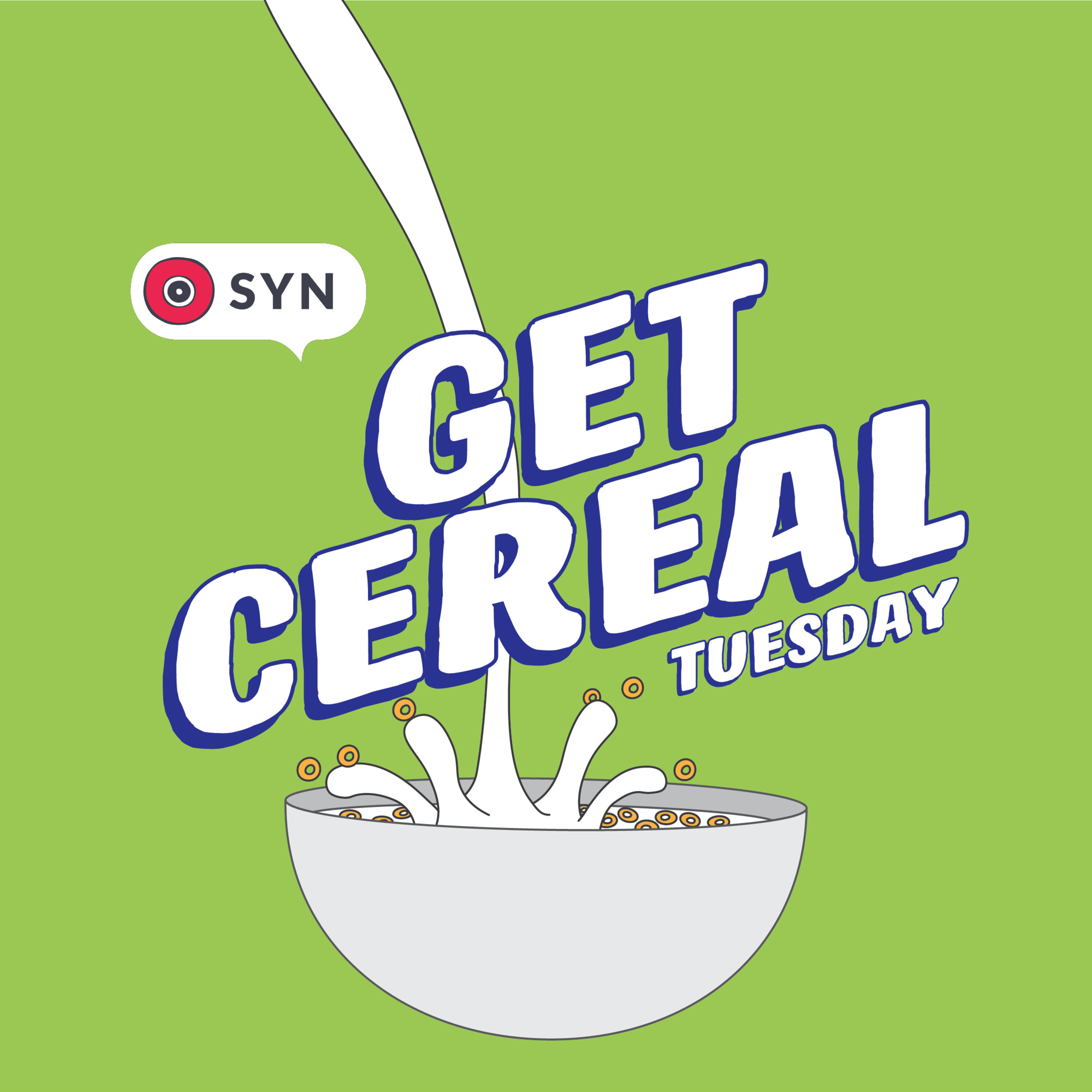 December 8 - Get Cereal Tuesdays with Tom, Bec and Lachy