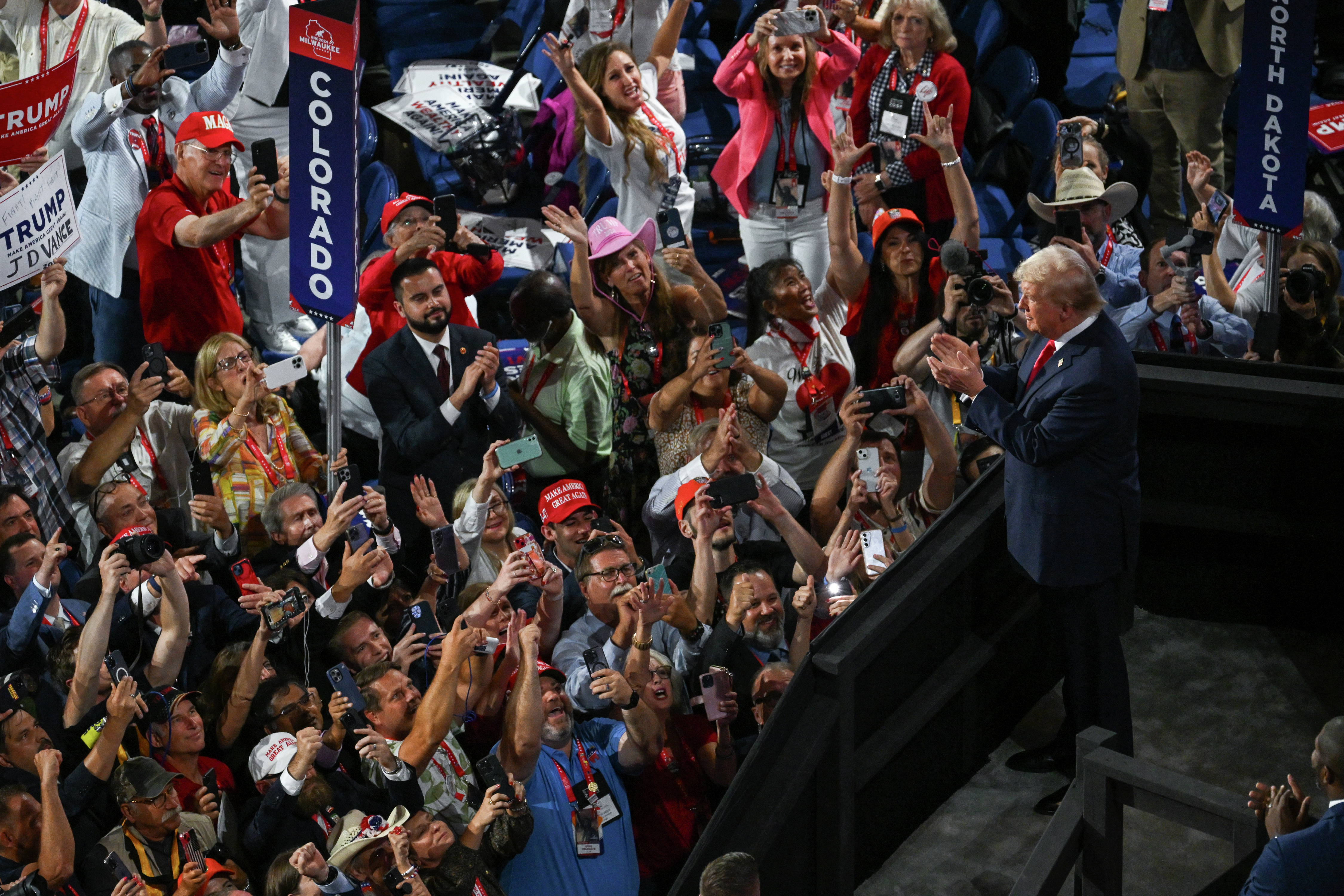 Donald Trump at the Republican National Convention
