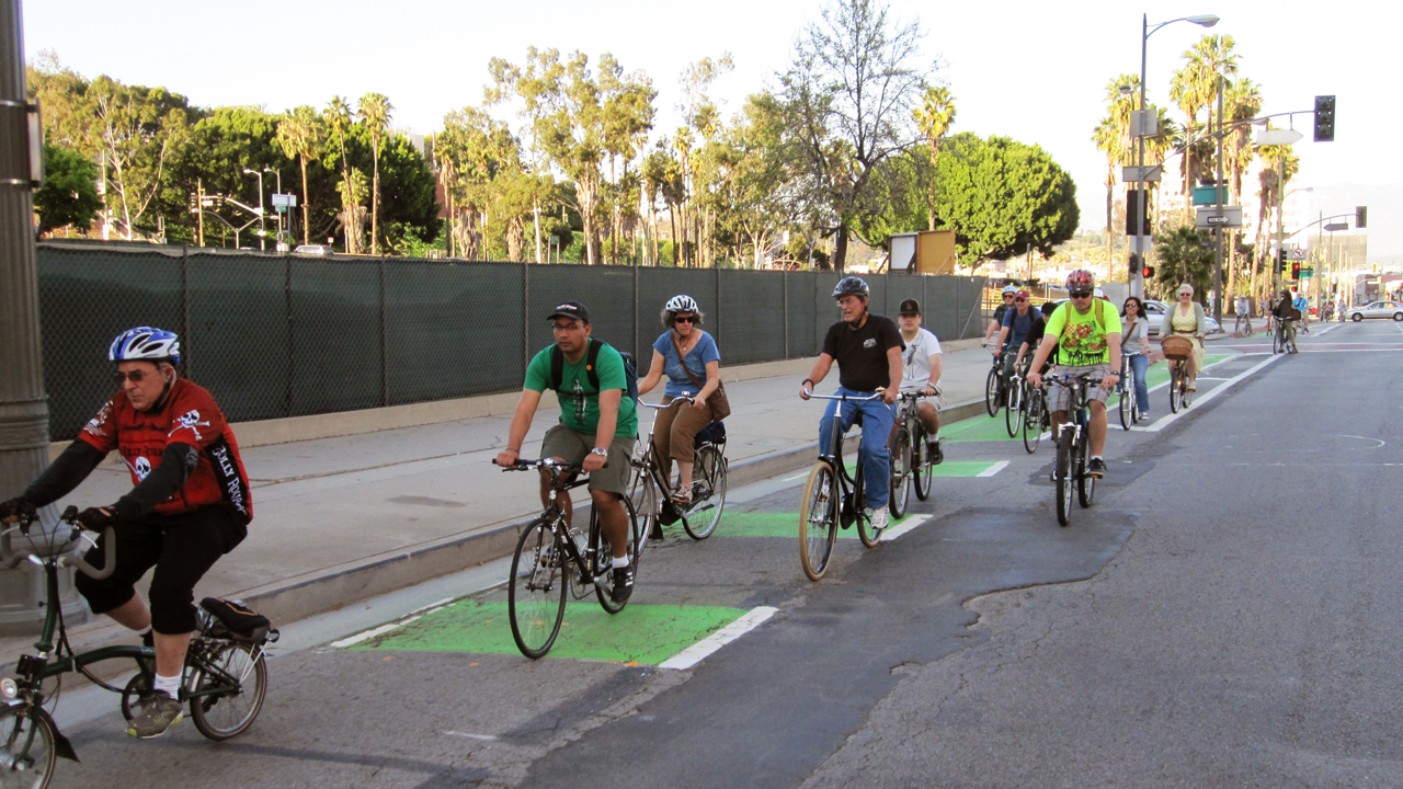 Tall Stories 148: LA’s Spring Street bike lane