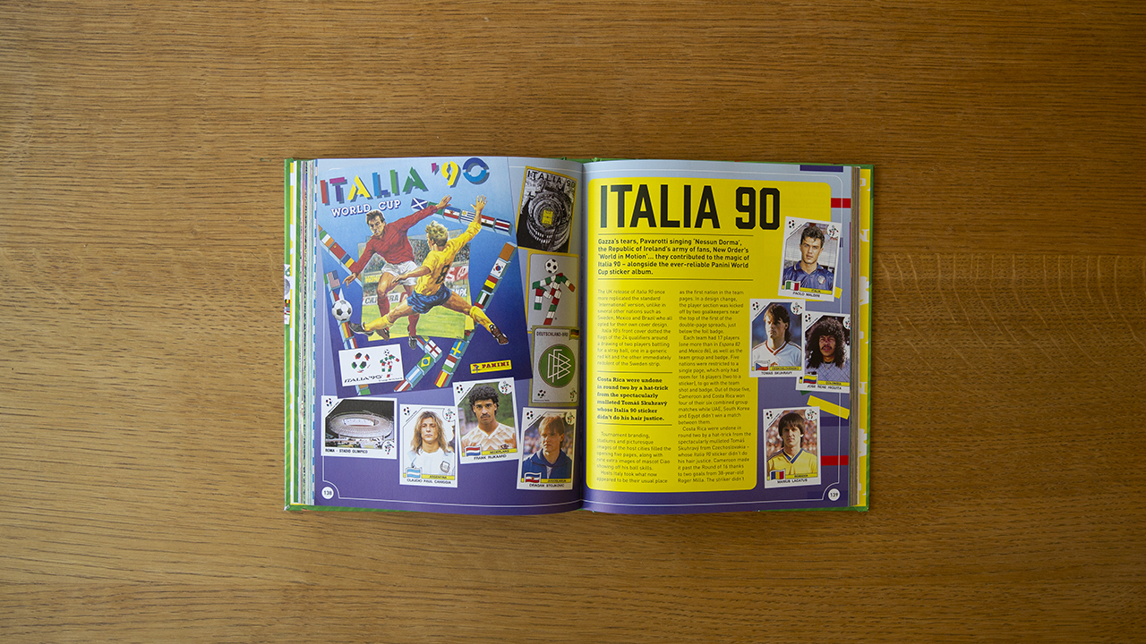 Panini’s World Cup sticker album