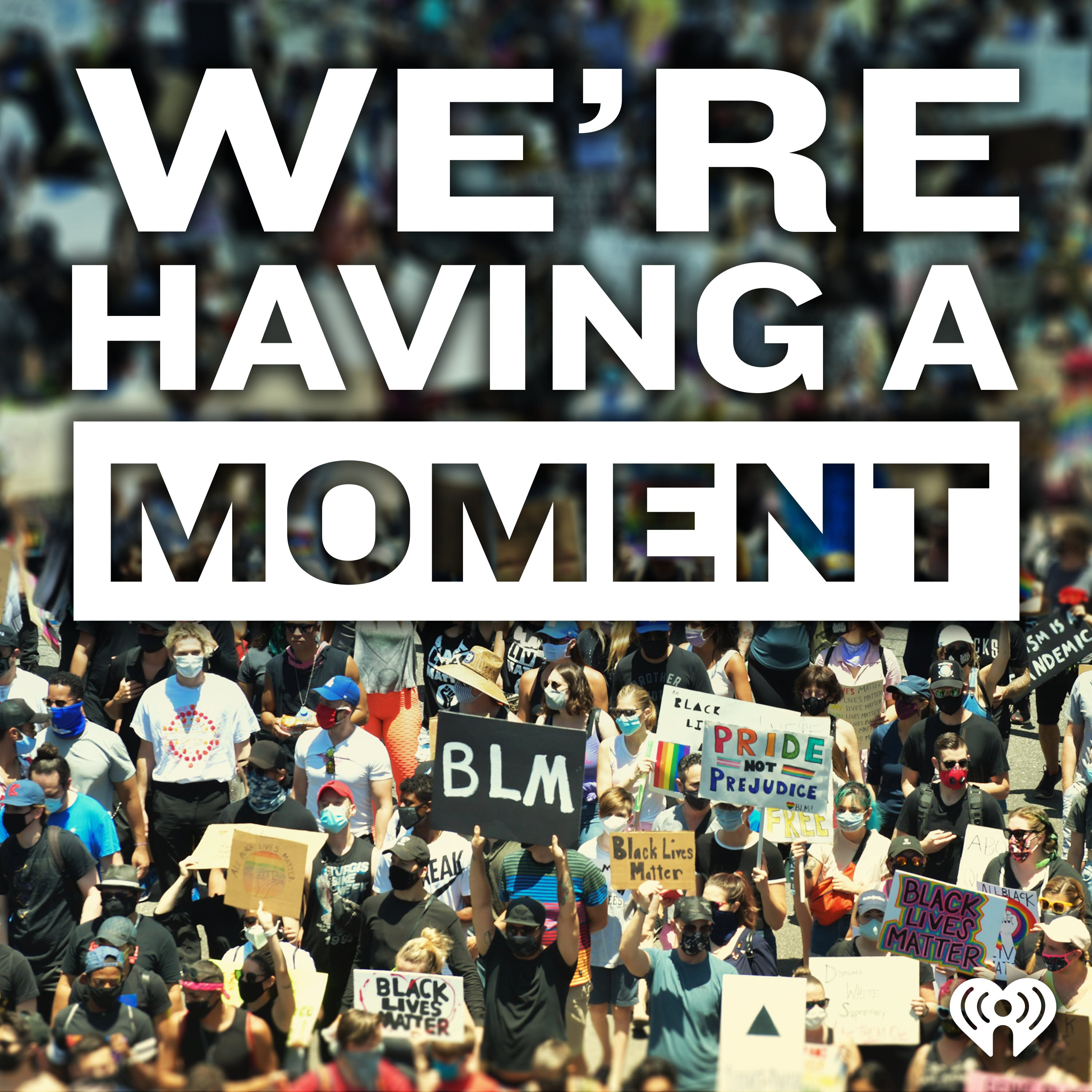 Introducing 'We're Having a Moment' episode artwork