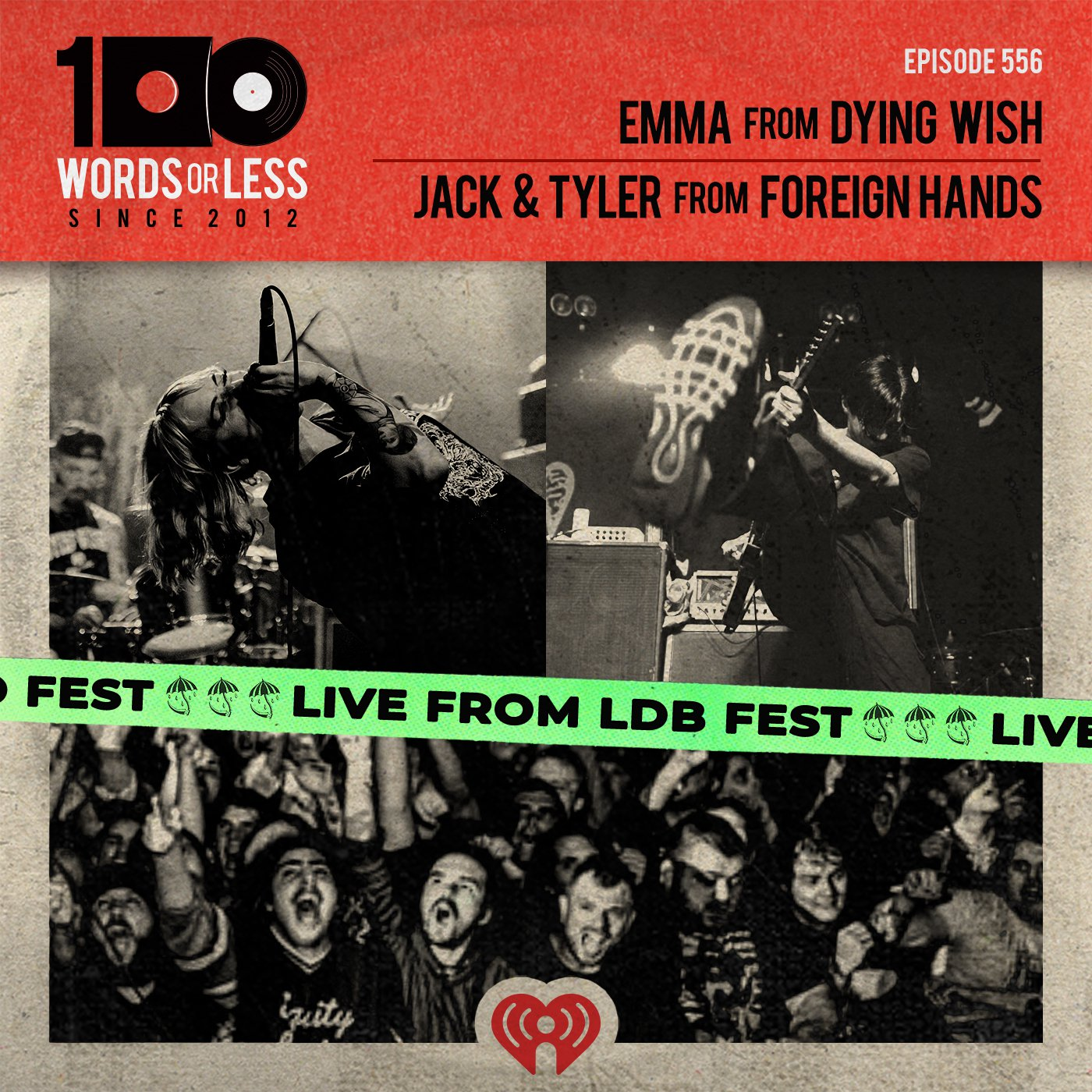 Emma from Dying Wish & Jack/Tyler from Foreign Hands - Live @ LDB Fest