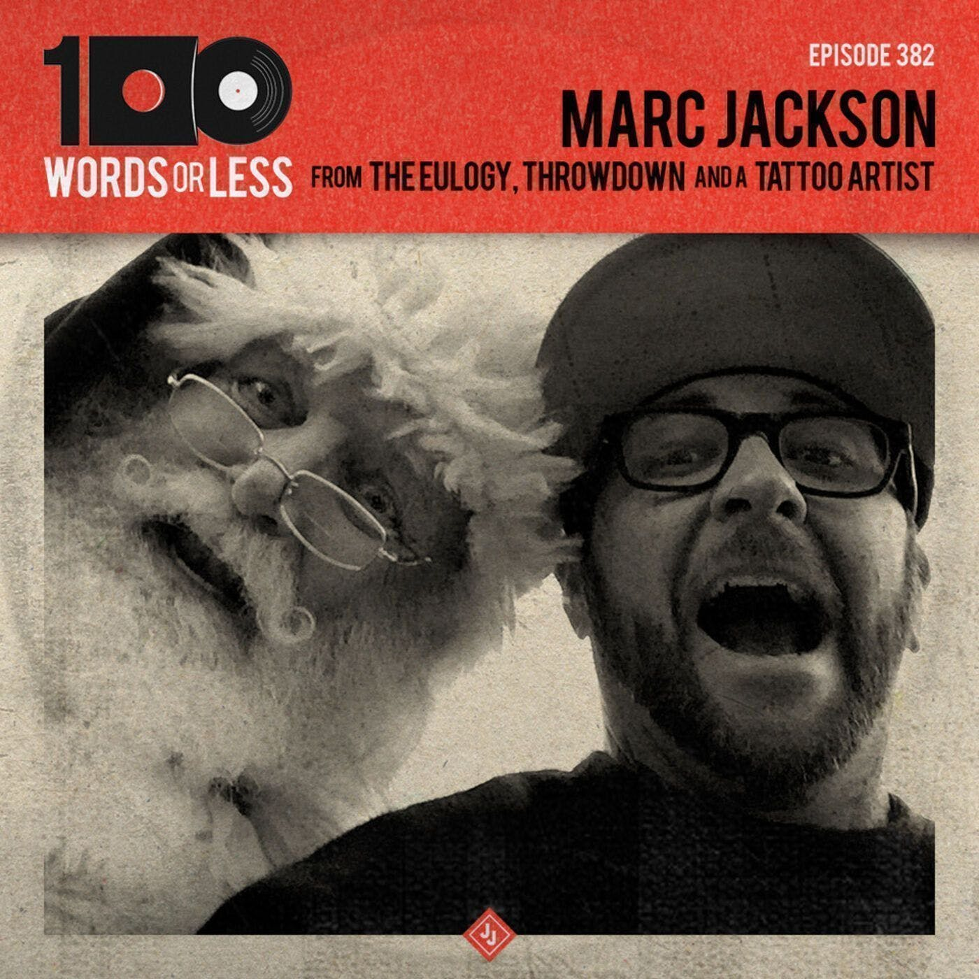 Marc Jackson from The Eulogy, Throwdown & tattoo artist 