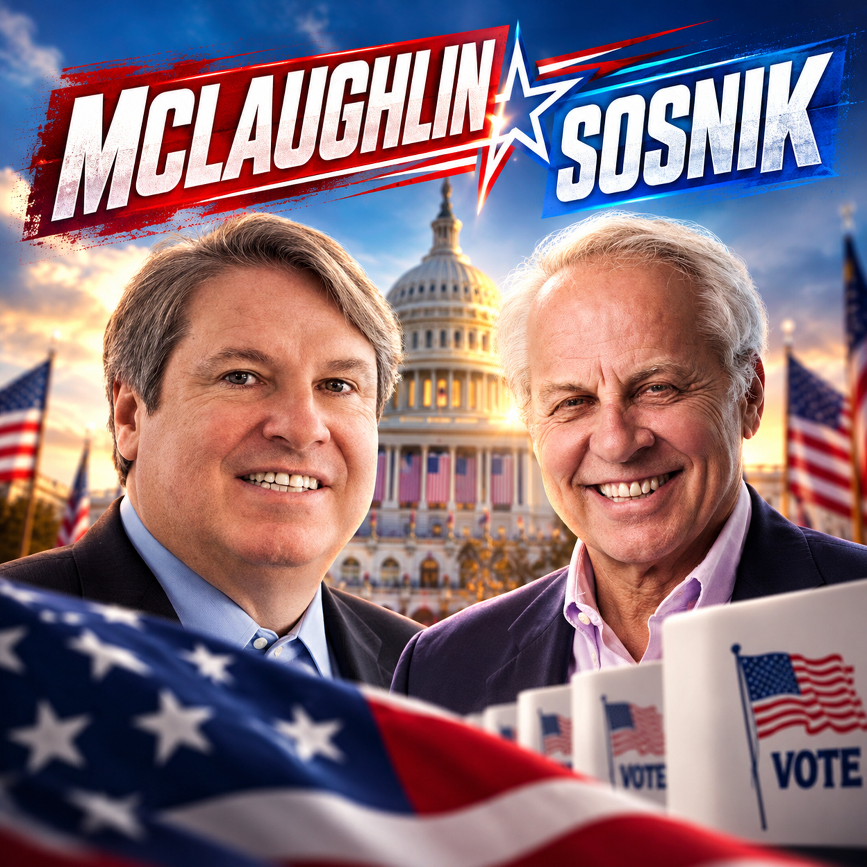 Episode 1050: The Midterms, 27 Days Out — McLaughlin and Sosnik on Who Will Control Congress