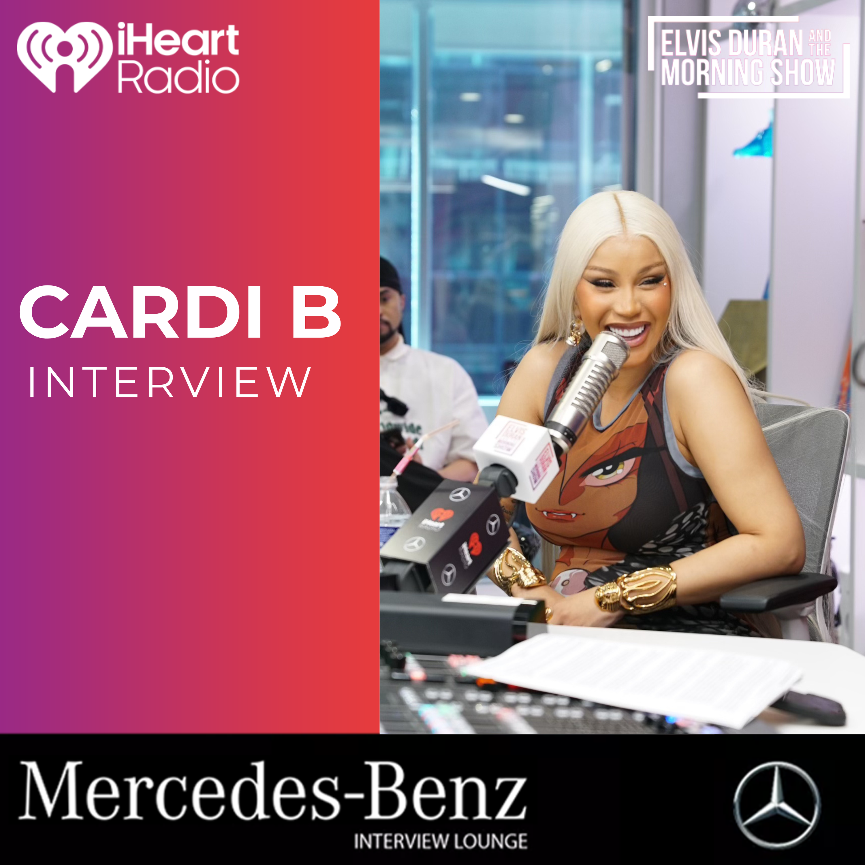 Celebrity Interview: Cardi B Spills on Her Favorite Collab From 'Am I the Drama?' and Baby #4 News