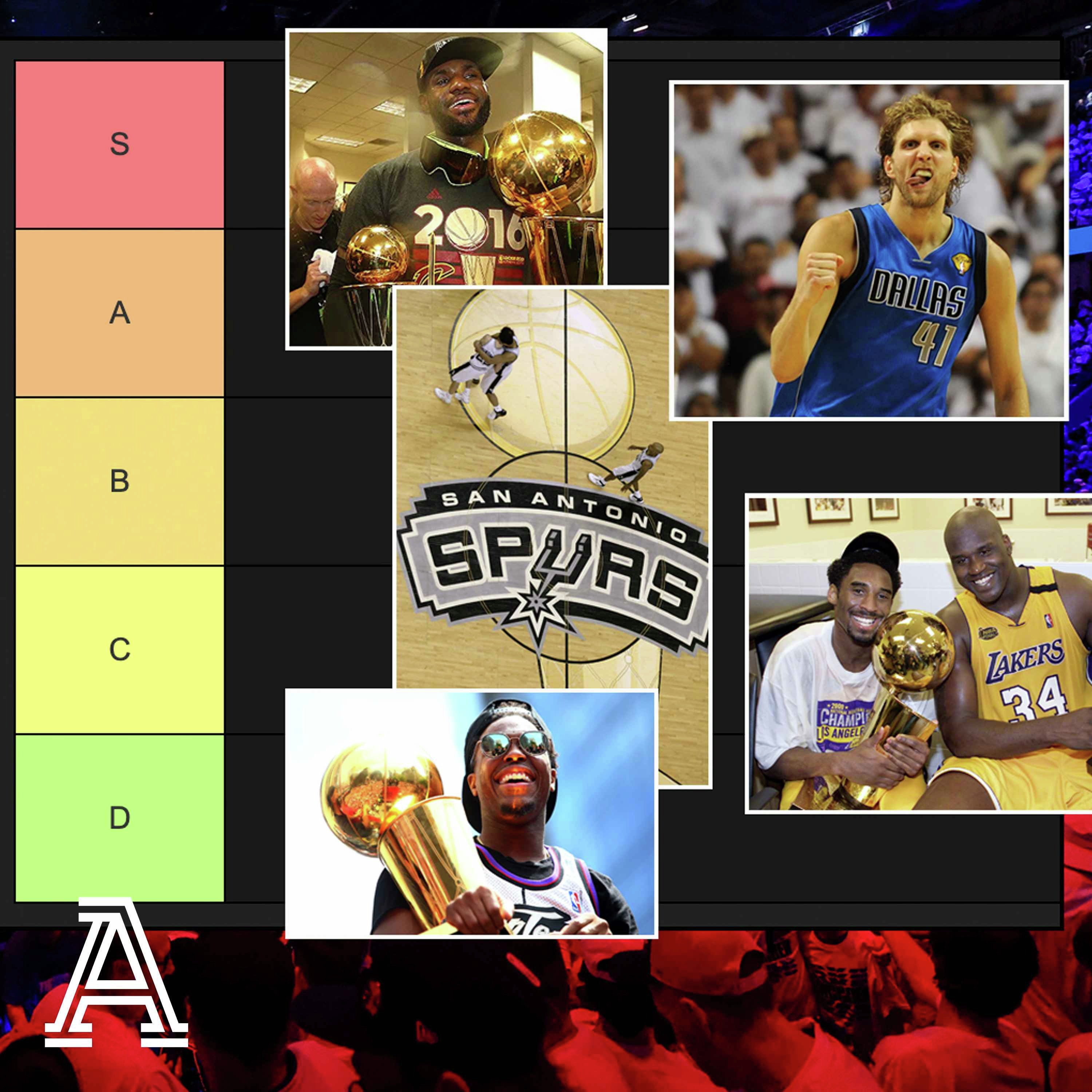 Ranking The Last 25 NBA Finals