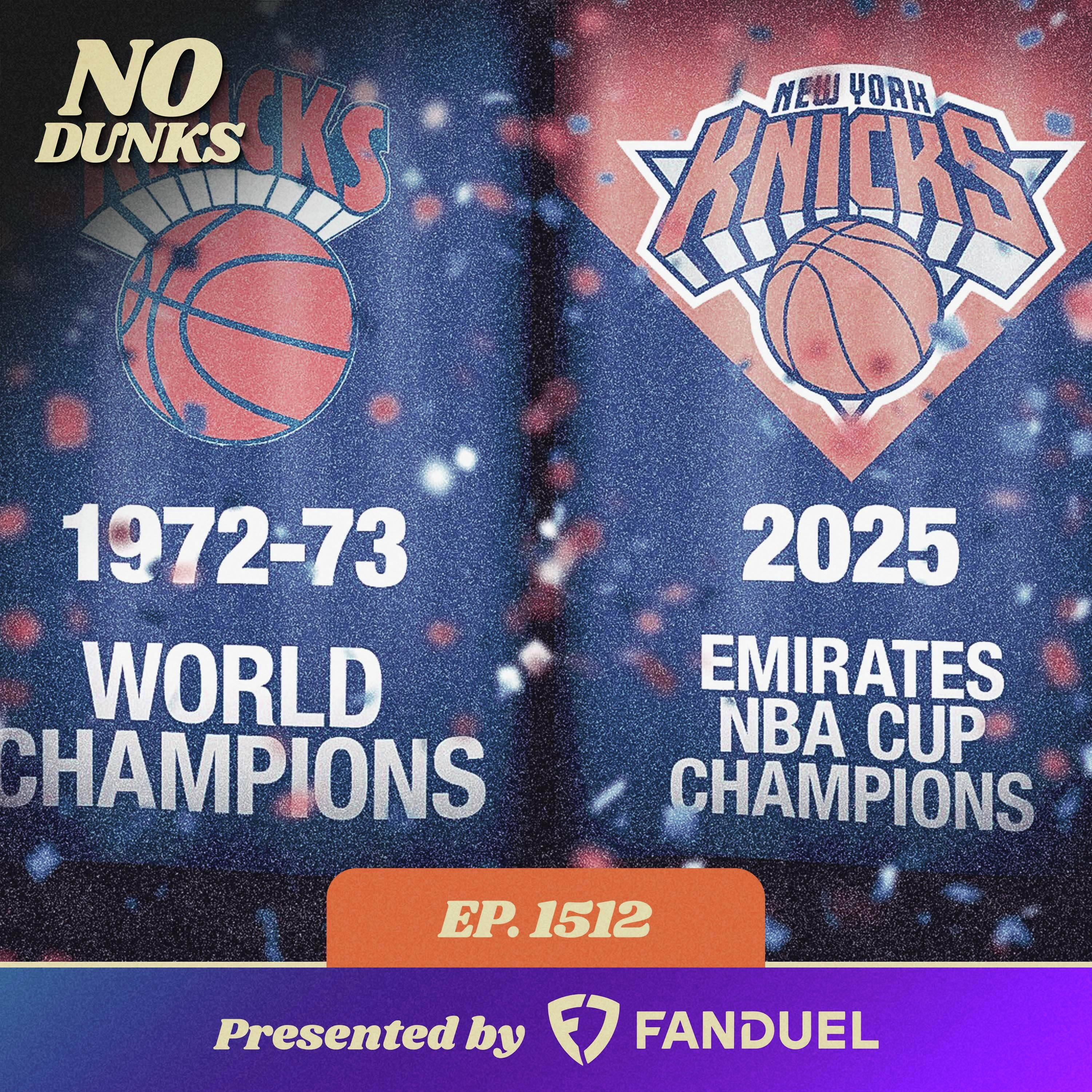 Blank Check's David Sims On Why His Knicks Should Hang That NBA Cup Banner