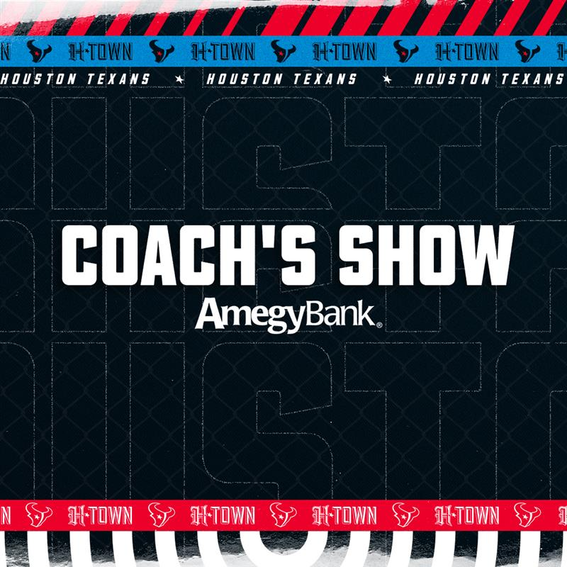 DeMeco Ryans previews Lions game | Coach's Show presented by Amegy Bank