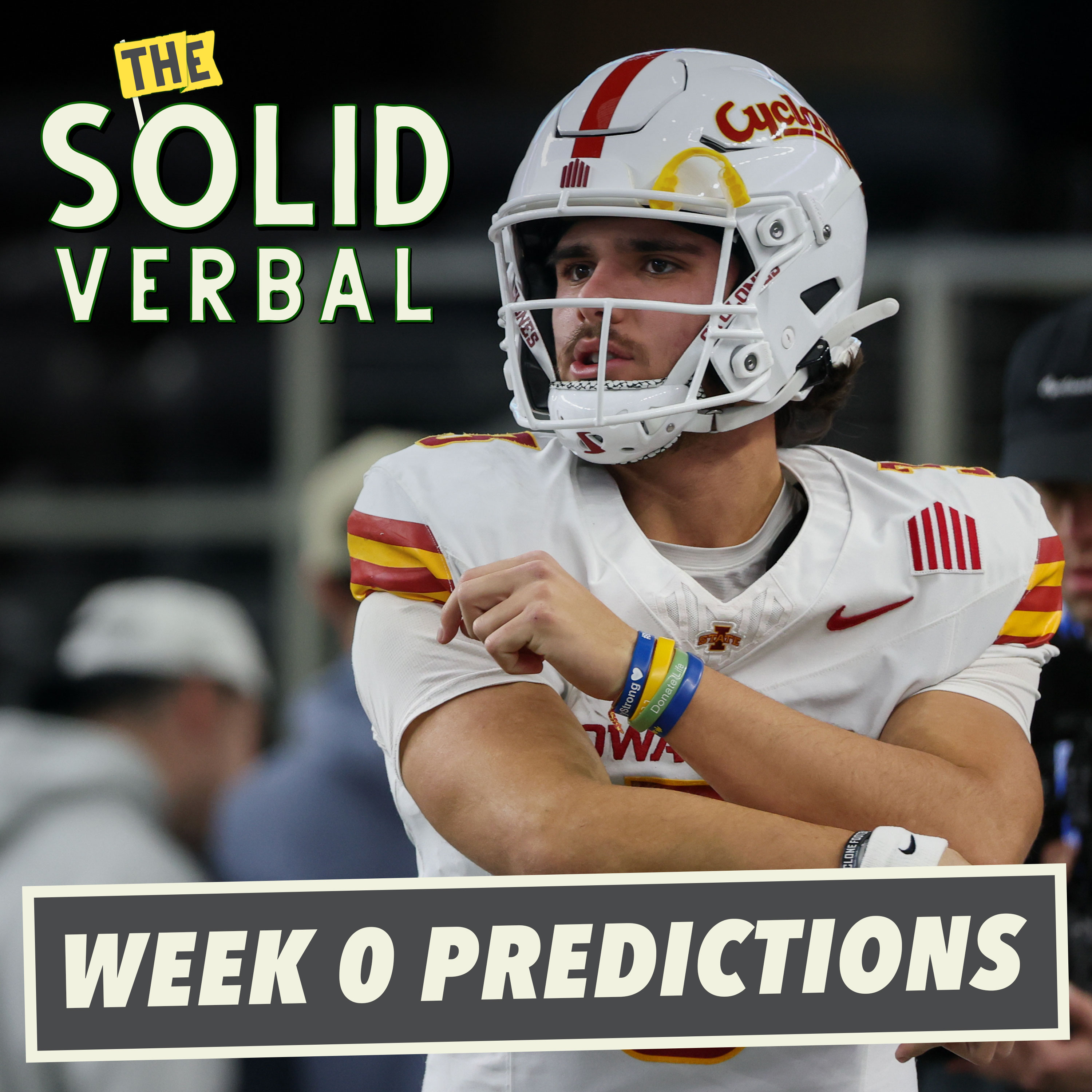 Week 0 Predictions, CJ Carr Named Notre Dame Starter, "Enhanced" CFP Metrics & the Verballer Top 12
