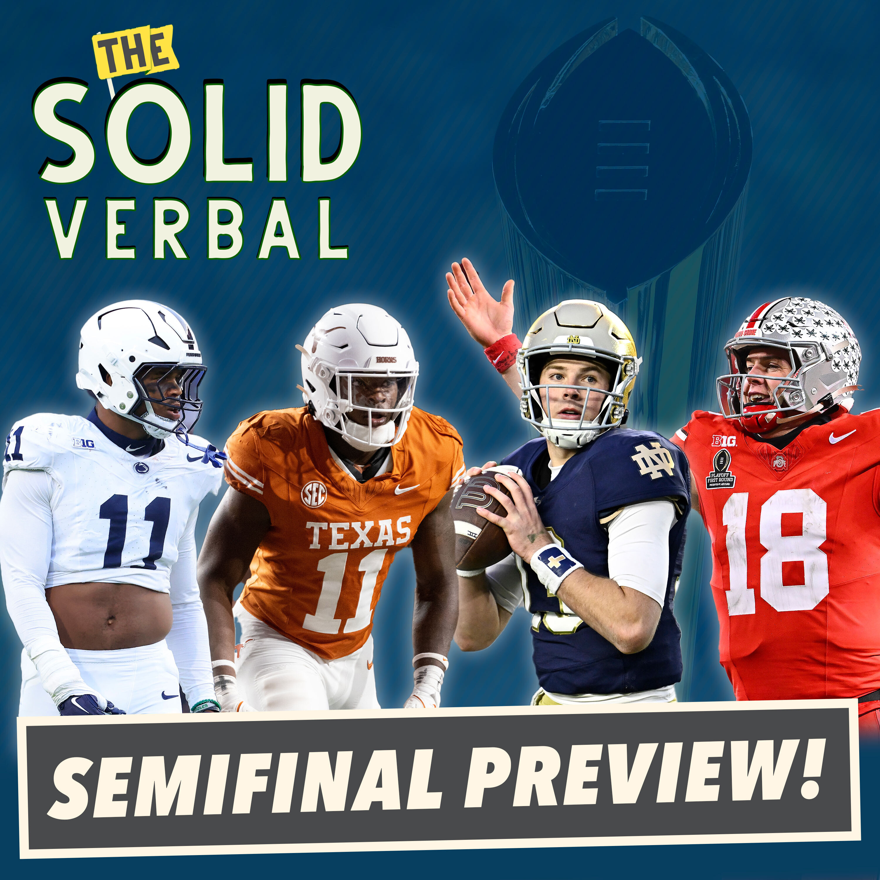Predictions for the CFP Semifinals: Notre Dame vs. Penn State & Ohio State vs. Texas - College Football Playoff Preview