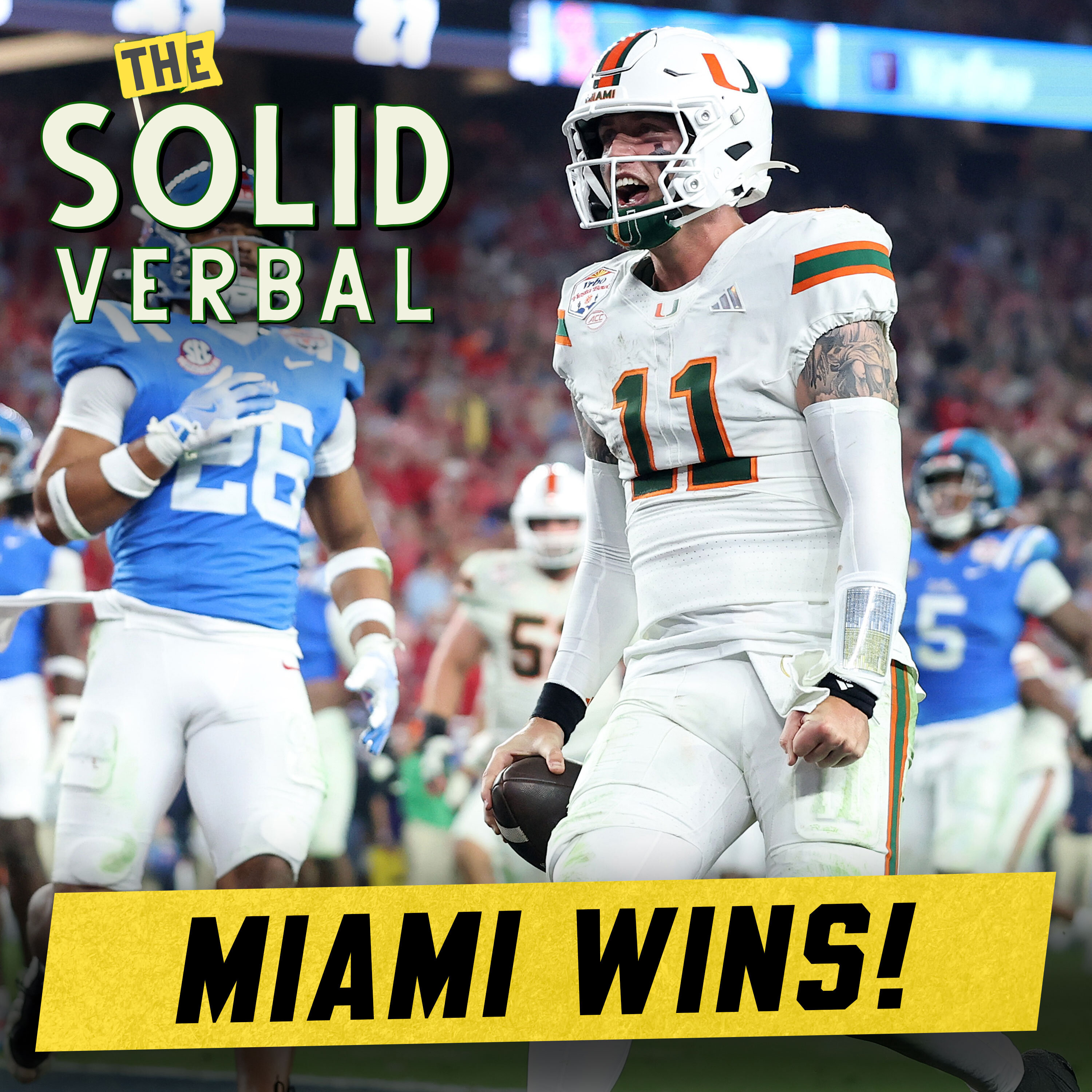 FIESTA BOWL REACTIONS: Miami Beats Ole Miss 31-27, Heads Home to Play in CFP Title Game | College Football