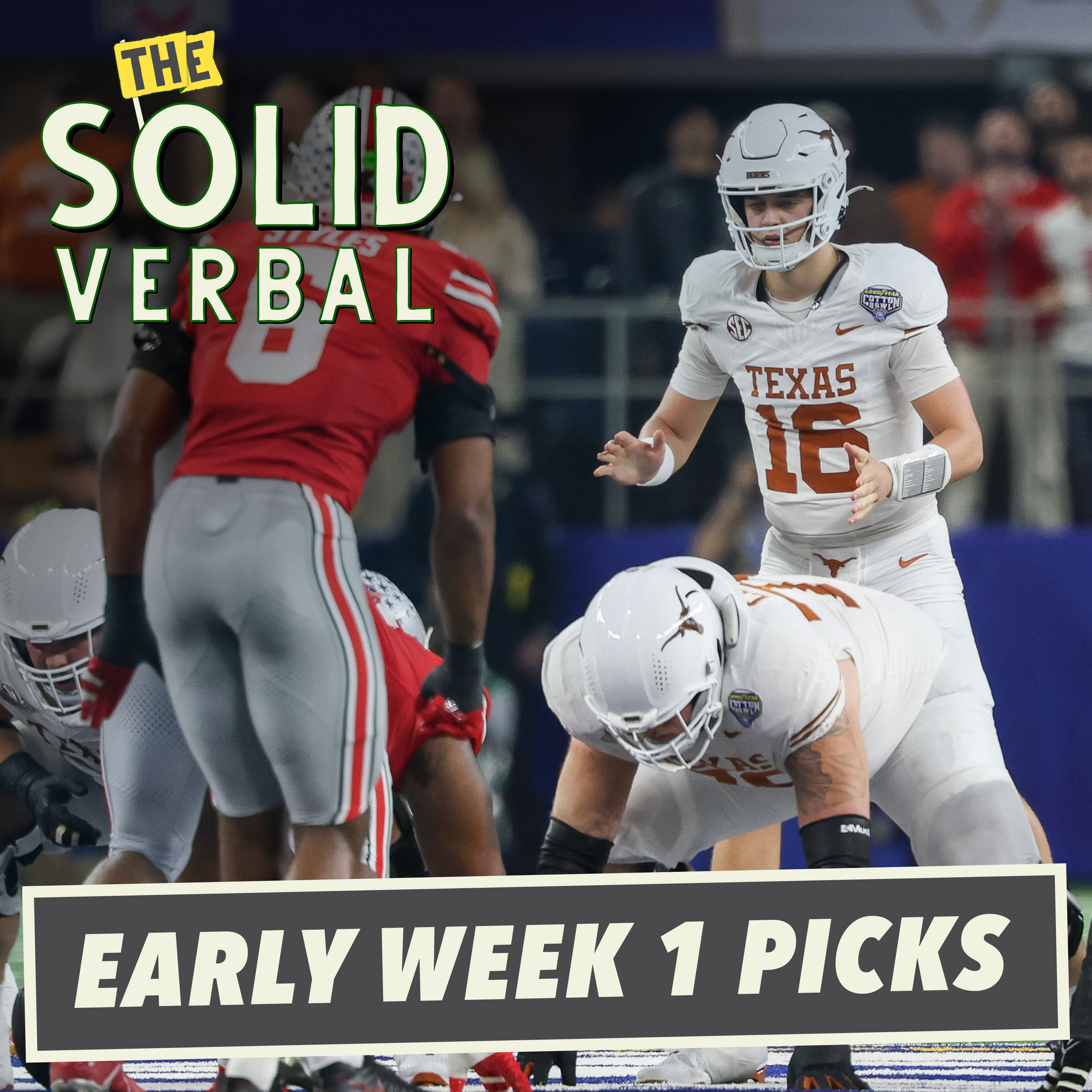 EARLY LOOKAHEAD: Texas-Ohio State & LSU-Clemson Predictions + Power Ranking Week 1 Weekday Games