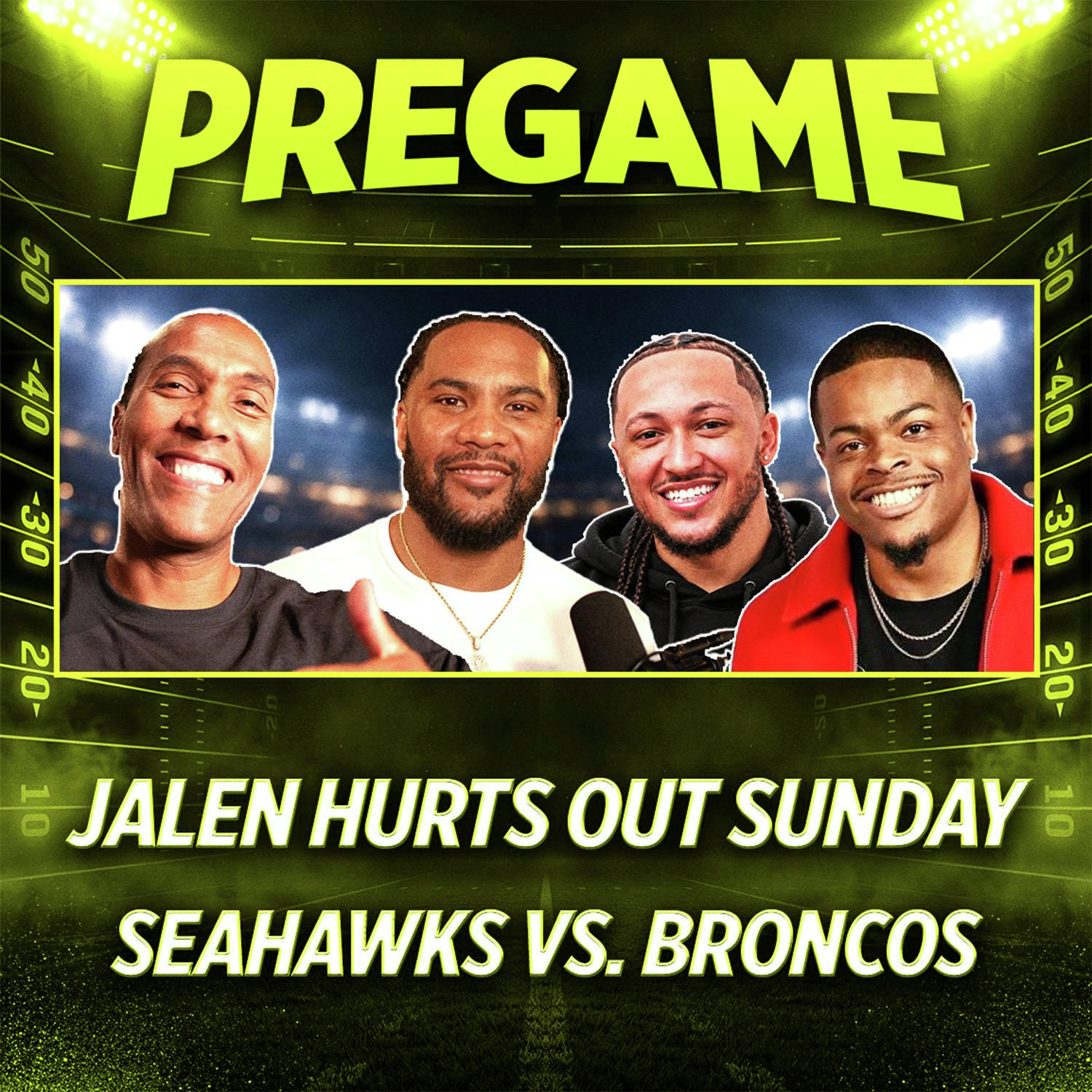 T.J. Housh & T.J. Ward React To Jalen Hurts OUT Sunday, Herbert Vs Mahomes, Josh Jacobs News & MORE! episode artwork