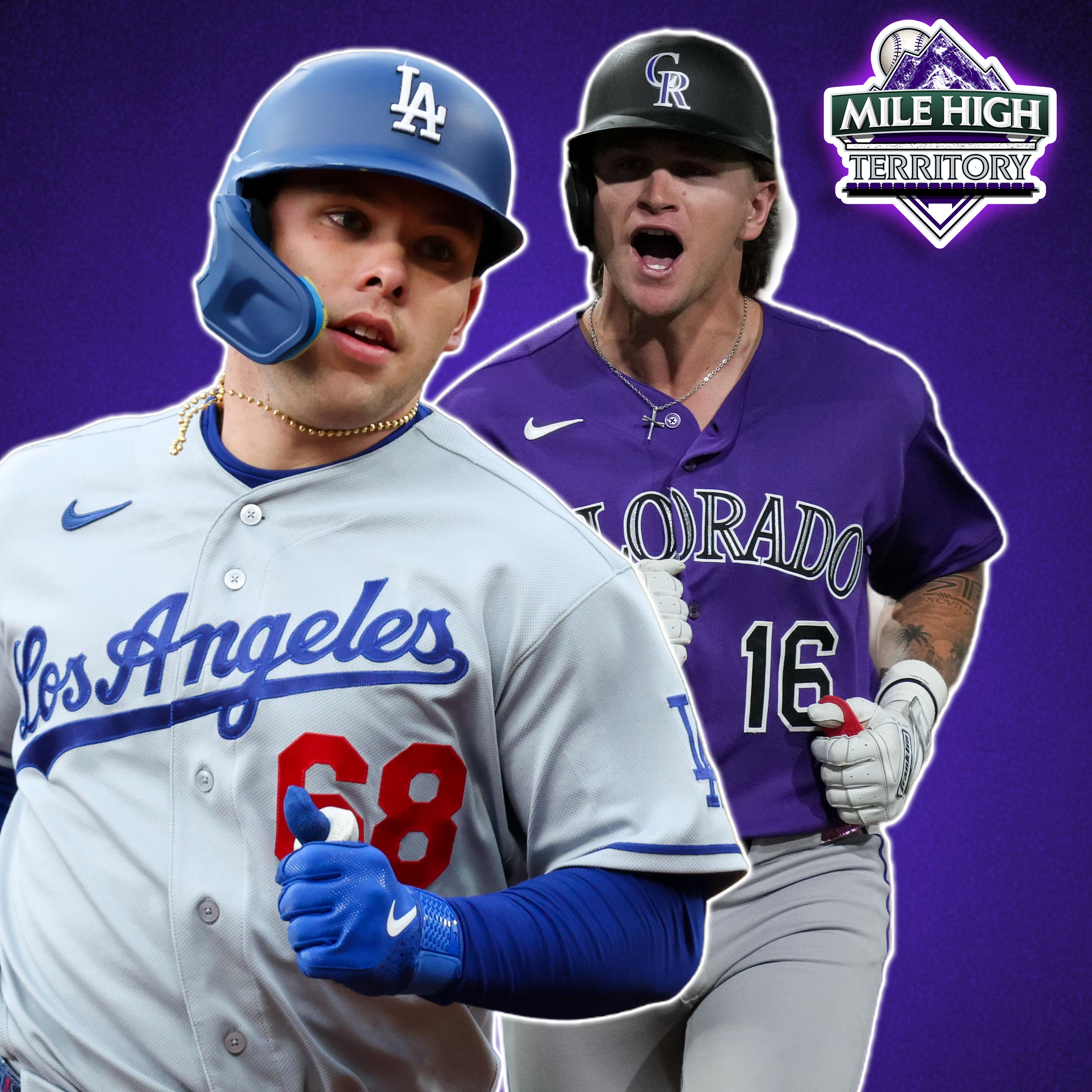 Cole Carrigg plays with FIRE, Rockies are not the Dodgers' doormats episode artwork