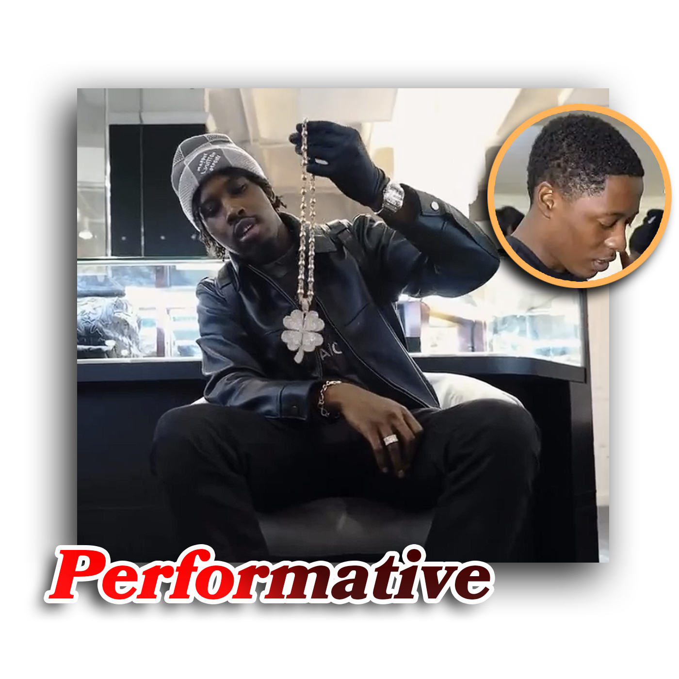 Reggie SELLS his Cloverboy Chain + AB GOES at Kai Cenat