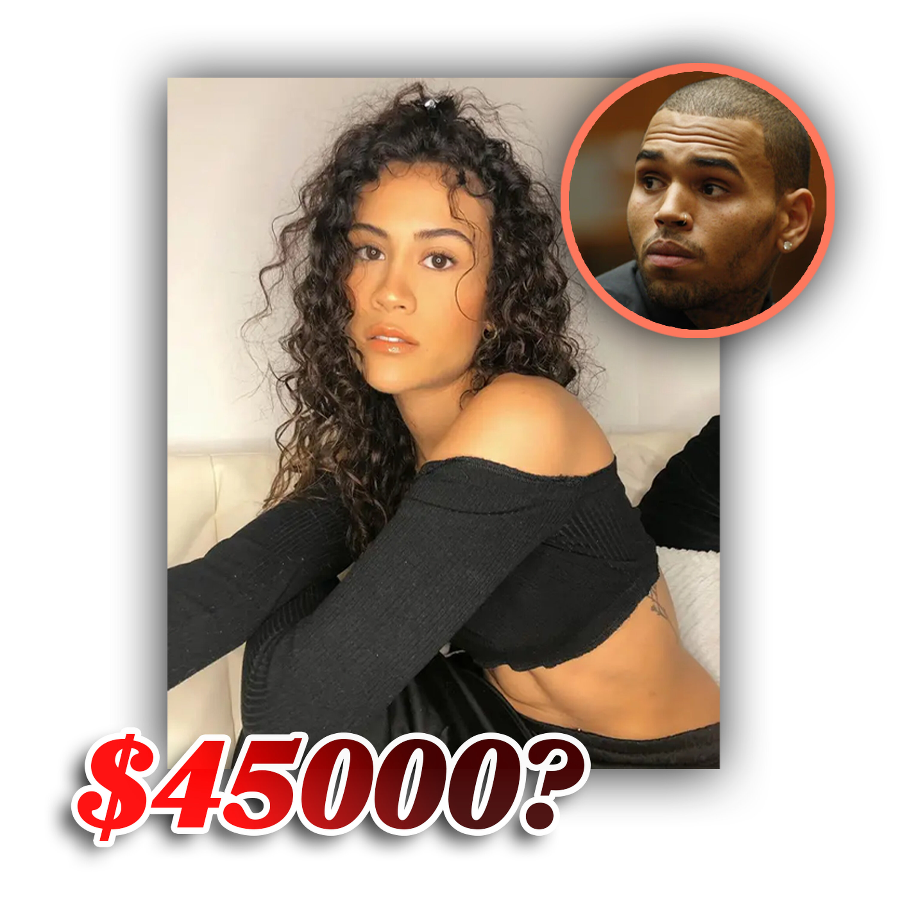 Chris Brown's Baby Mother wants $45000 A MONTH! Is This Fair?