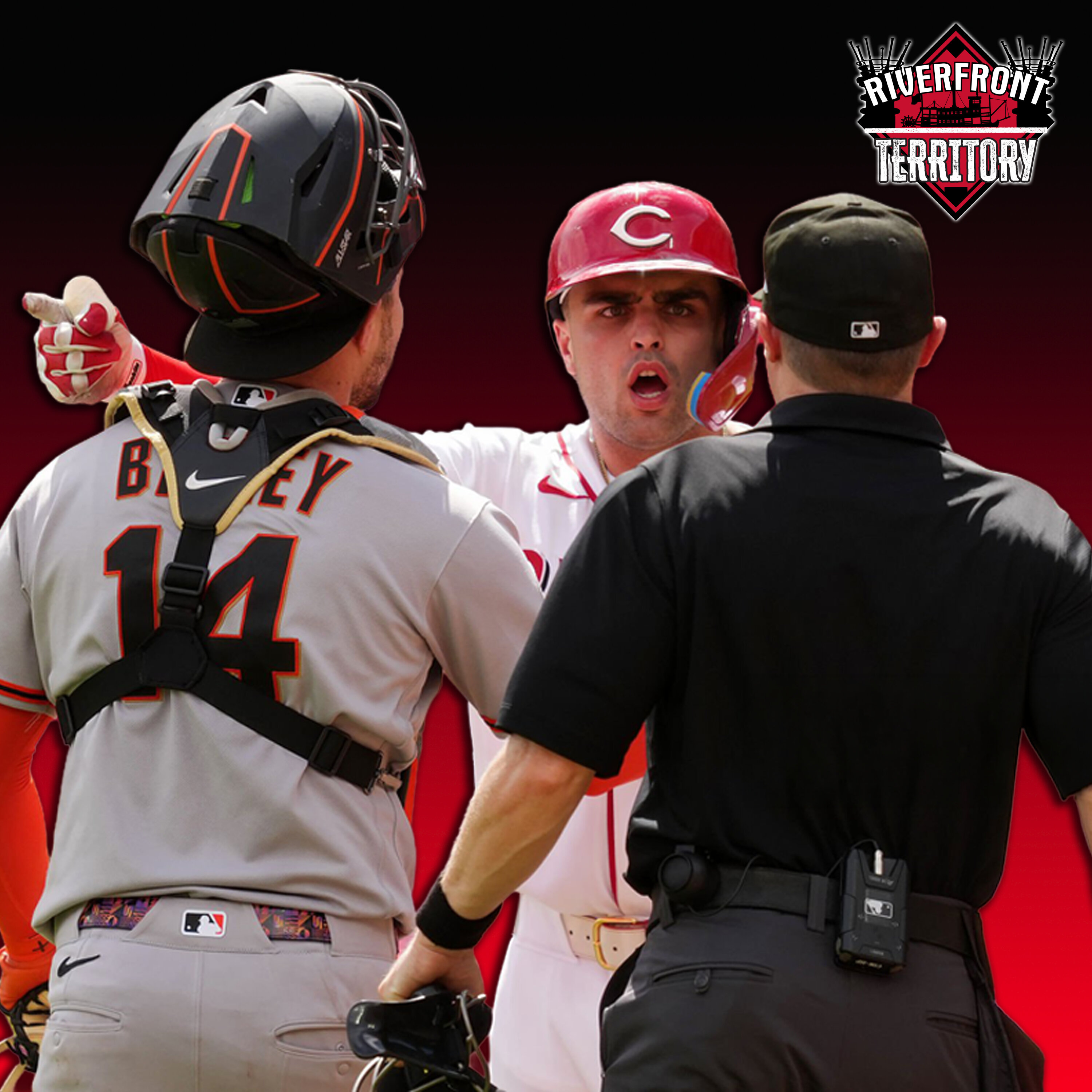 Giants, Reds showcase the three rules of a hitting a batter on purpose episode artwork