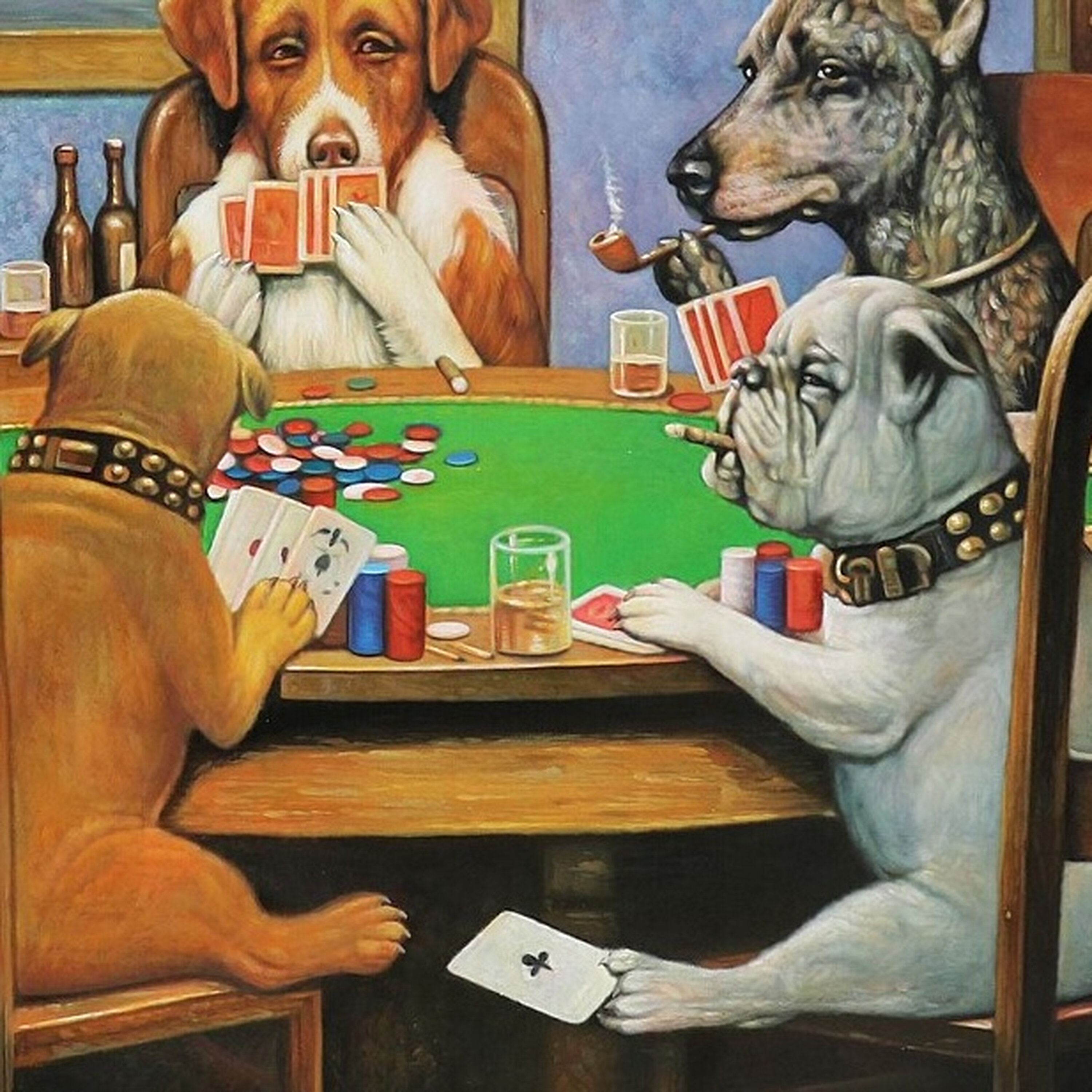 What's the Story Behind Dogs Playing Poker? What's the Story Behind Dogs Playing Poker?