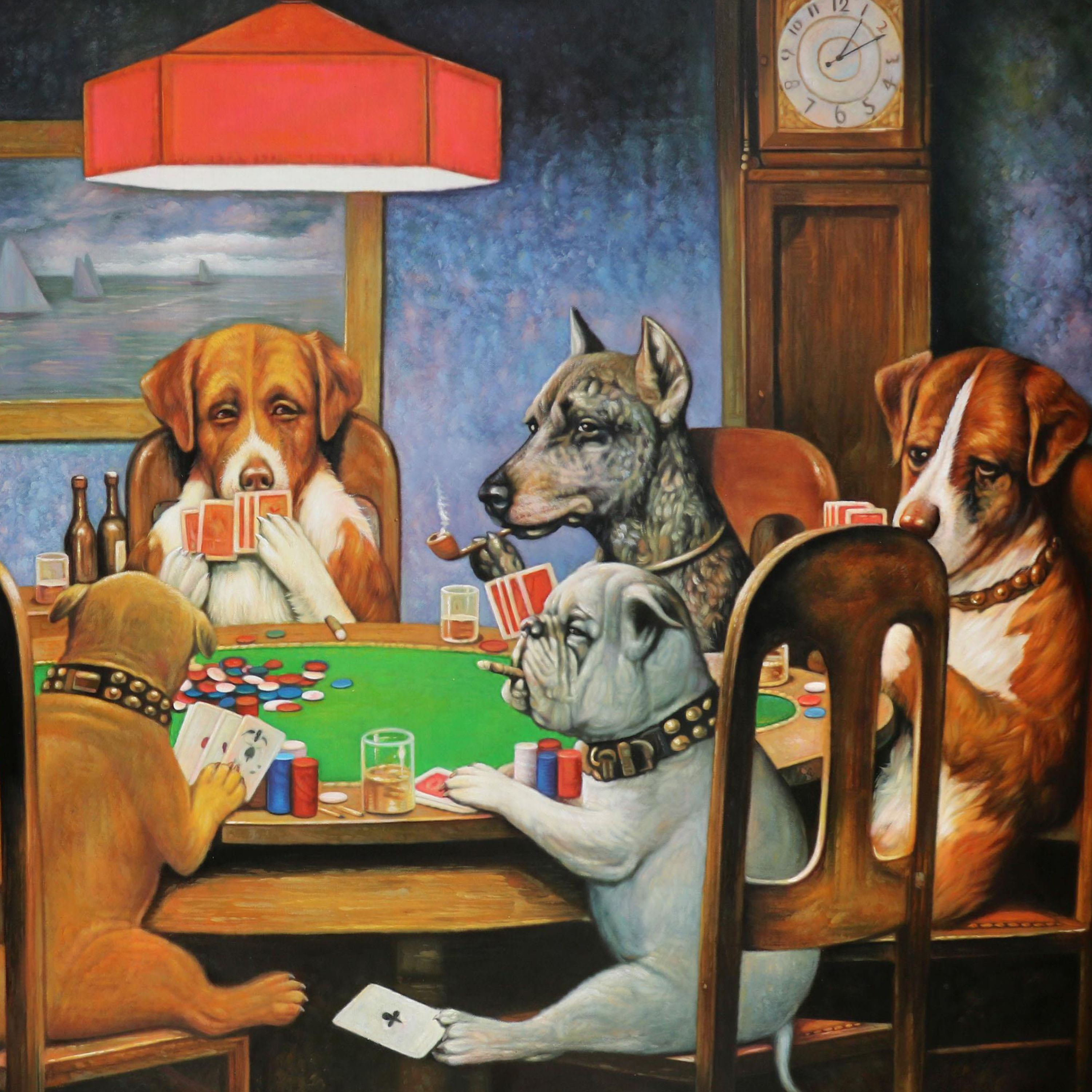 What’s the Story Behind the Dogs Playing Poker Painting?