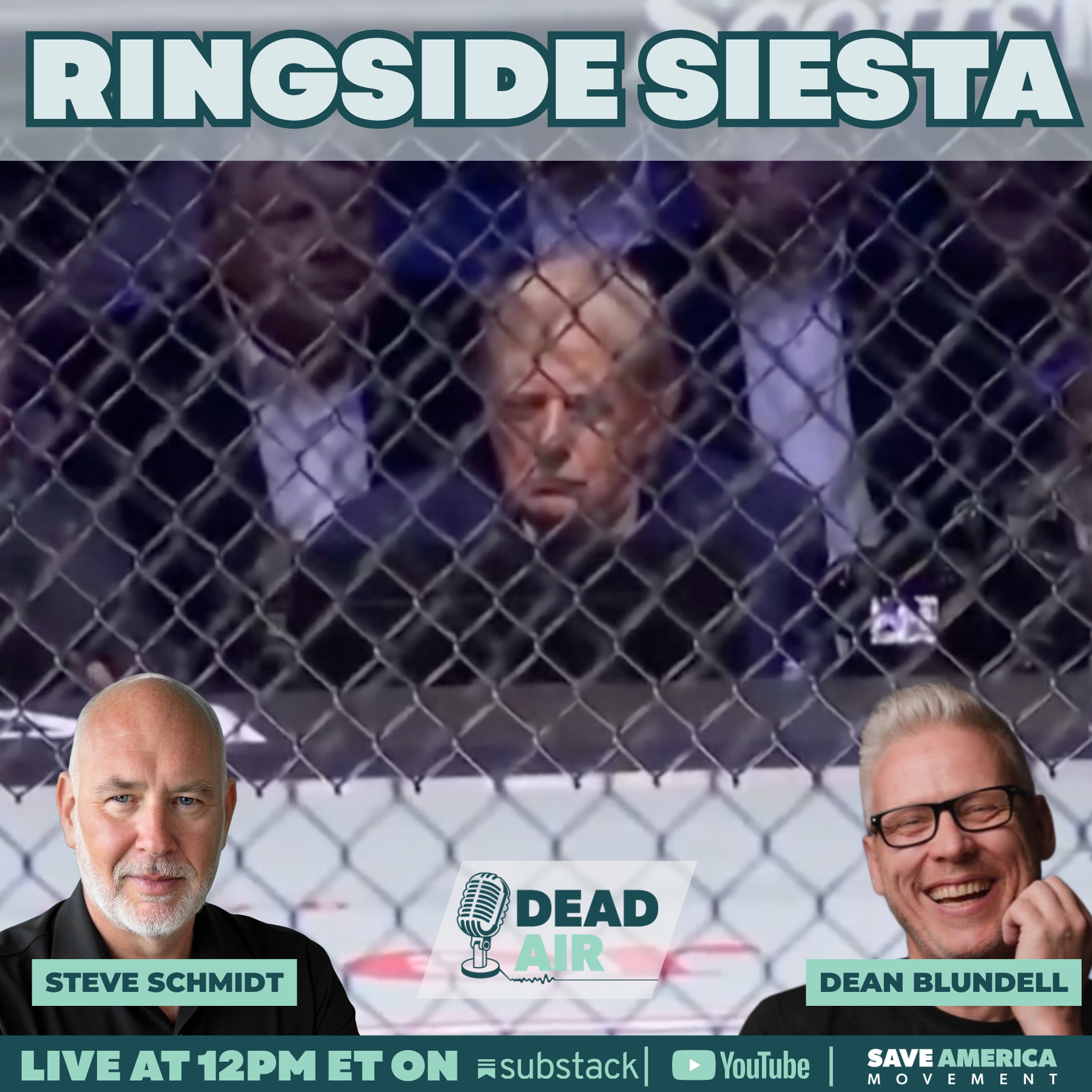 Dead Air: Ringside Siesta | Steve Schmidt and Dean Blundell episode artwork