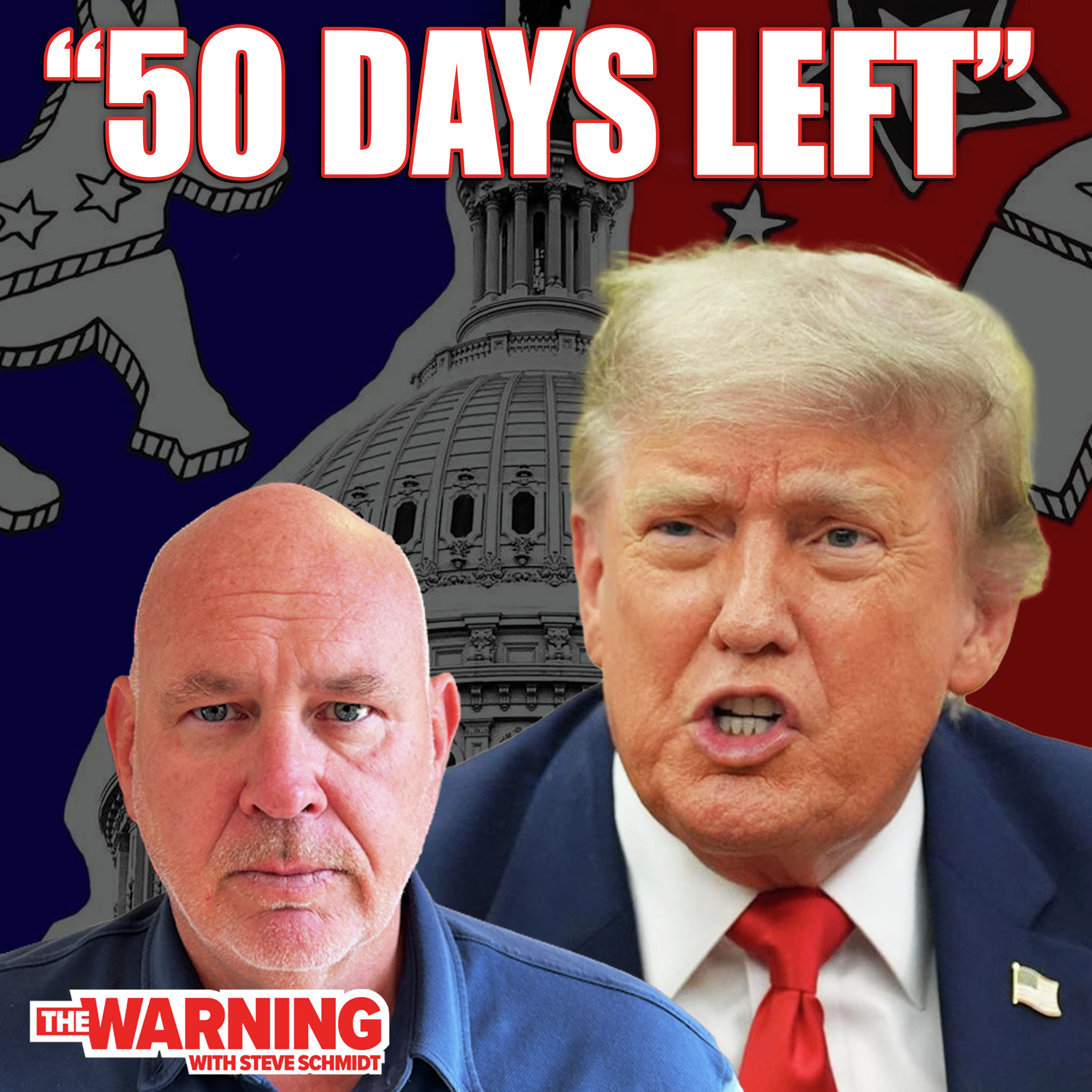 There Are 50 Days Until We Decide America's Future | Steve Schmidt